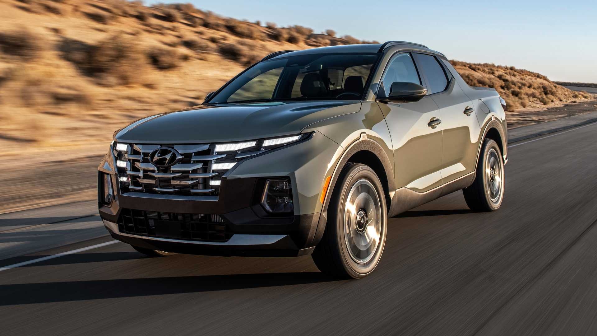 Hyundai Santa Cruz, 2022 model, Tucson pick up, 1920x1080 Full HD Desktop