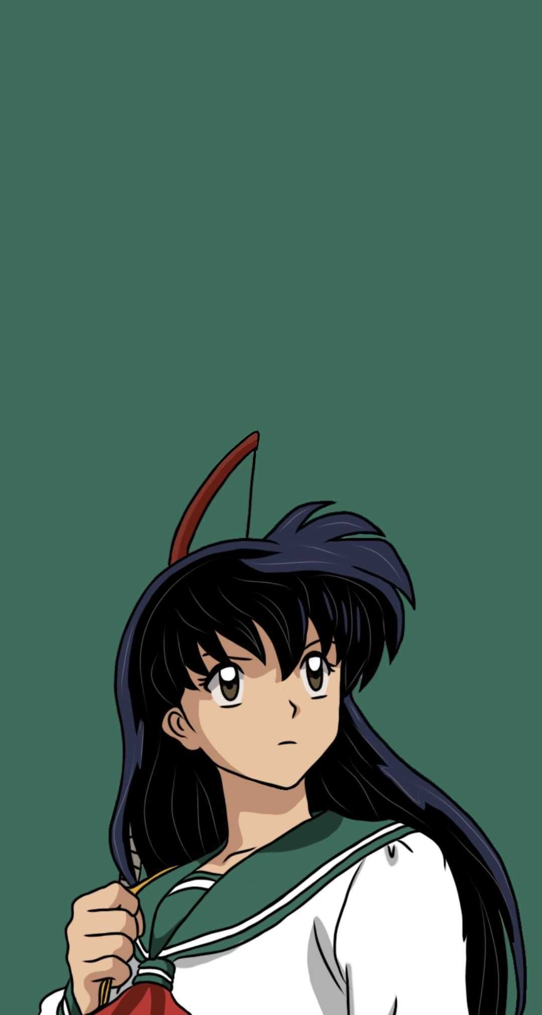 Kagome Higurashi, Stunning wallpapers, Free download, High-quality images, 1080x2020 HD Phone