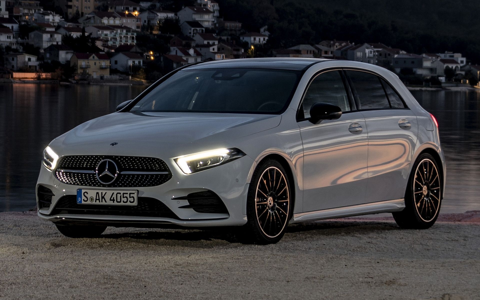 Mercedes-Benz A-Class, Unparalleled luxury, Stylish design, Advanced features, 1920x1200 HD Desktop