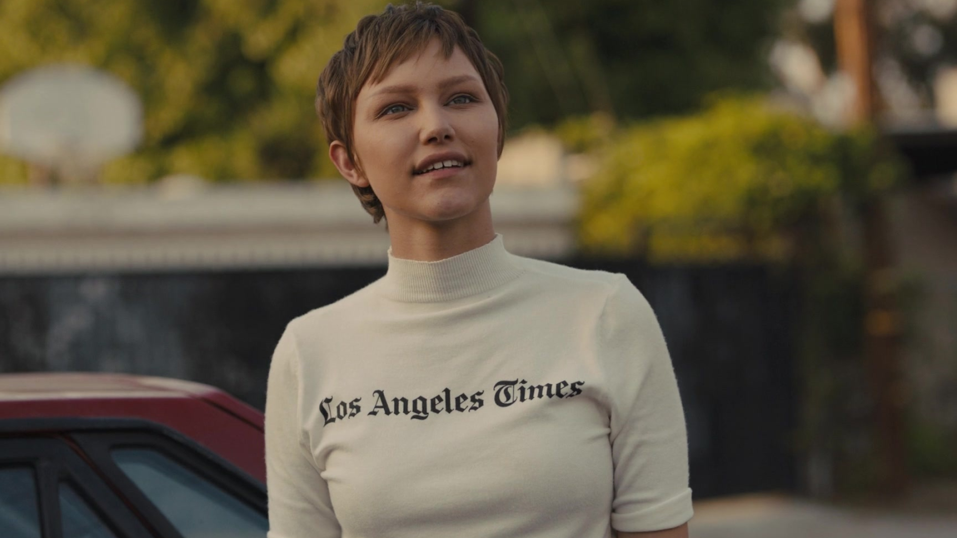 Hollywood Stargirl, Los Angeles Times top, Grace VanderWaal outfit, Fashion highlight, 1920x1080 Full HD Desktop