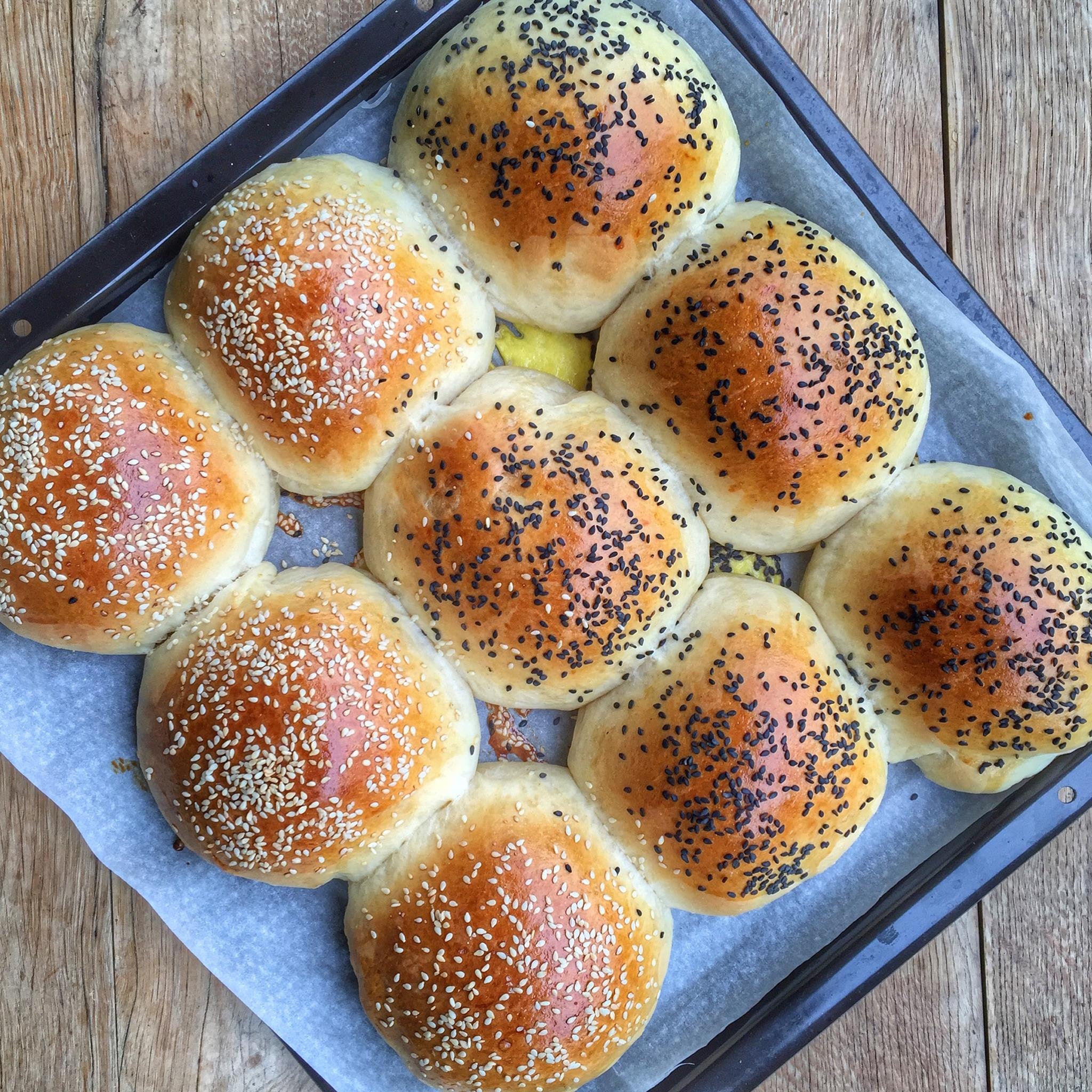 Perfect burger bun, Signature recipe, BigMeatLove creation, Burger lover's dream, 2050x2050 HD Phone