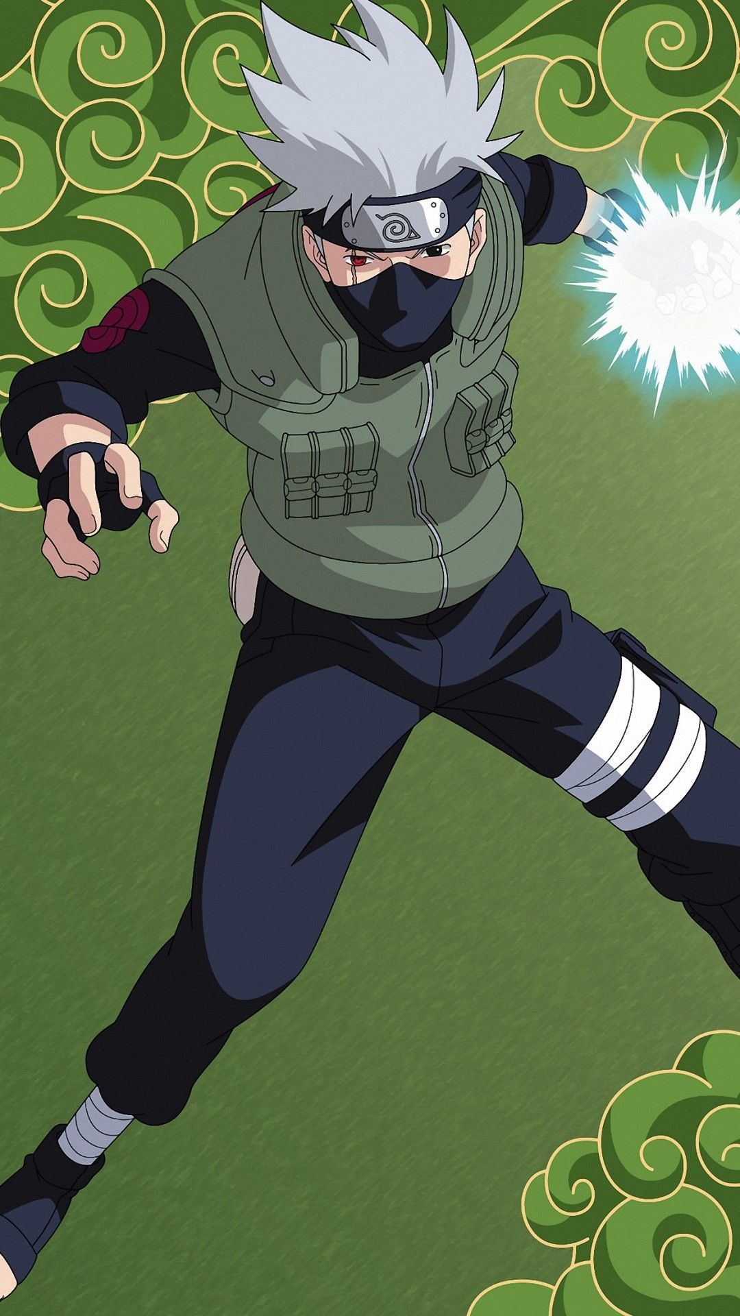 Cute Kakashi, Adorable artwork, Playful expressions, Endearing charm, 1080x1920 Full HD Phone