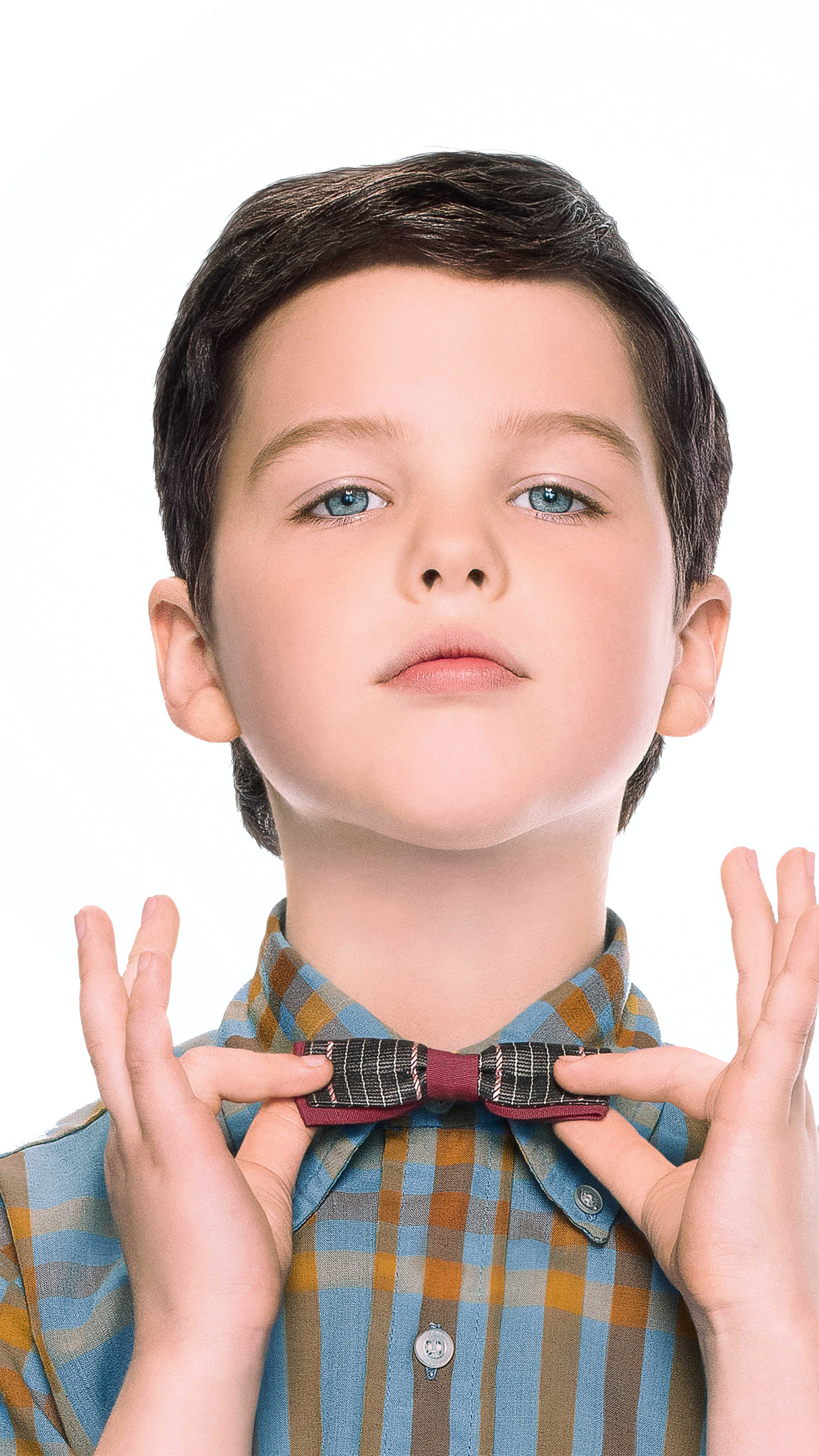 Young Sheldon, TV Series, 5K, HD 4K wallpapers, 2160x3840 4K Phone