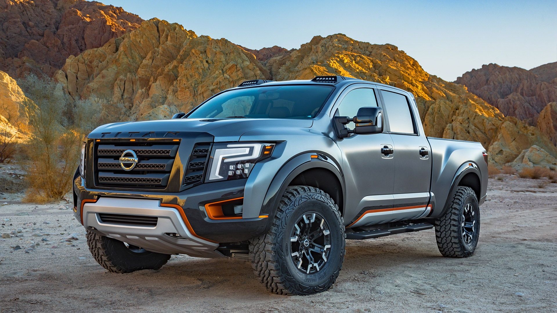 Nissan Titan, Auto powerhouse, Beast on wheels, Dominant presence, 1920x1080 Full HD Desktop