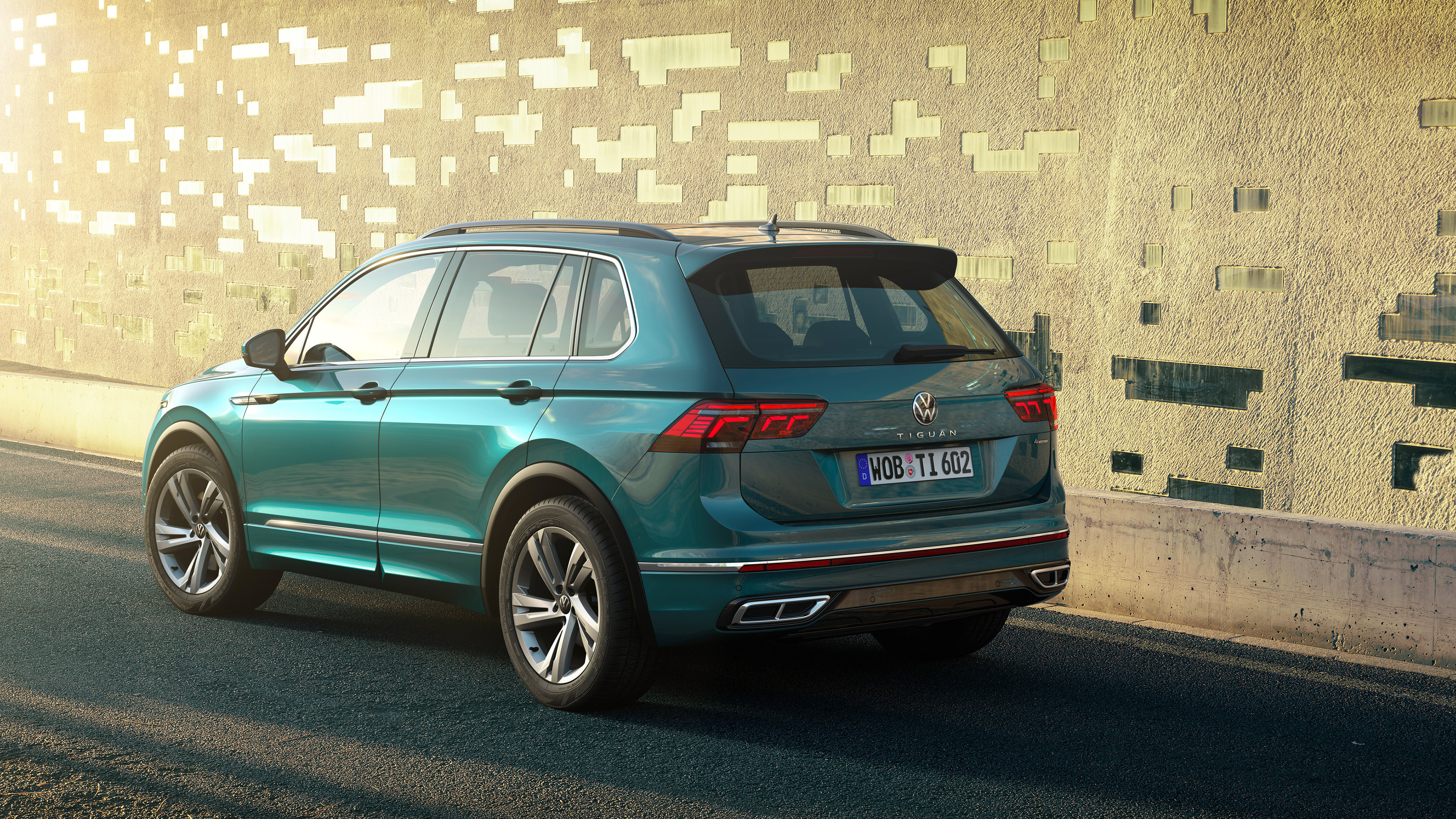 Volkswagen Tiguan, Second generation, Practical crossover, Auto evolution, 3840x2160 4K Desktop