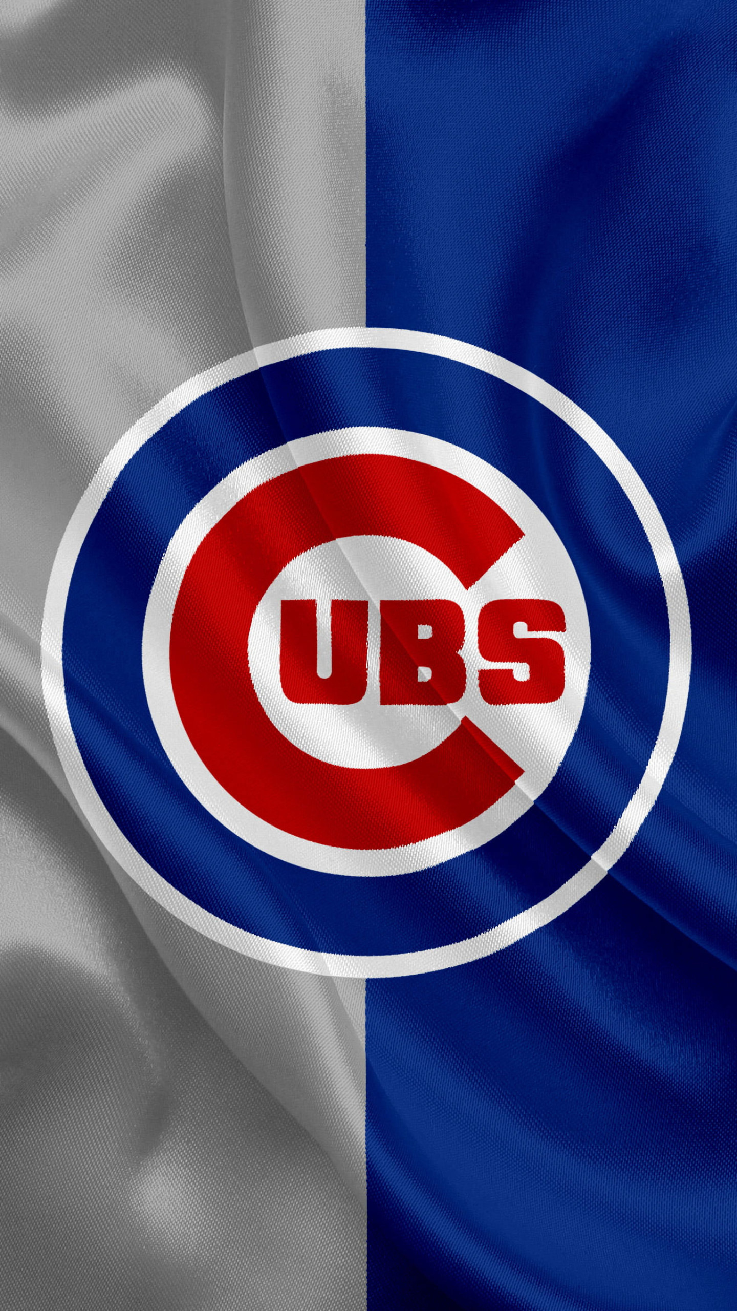 Logo, Chicago Cubs Wallpaper, 1440x2560 HD Phone