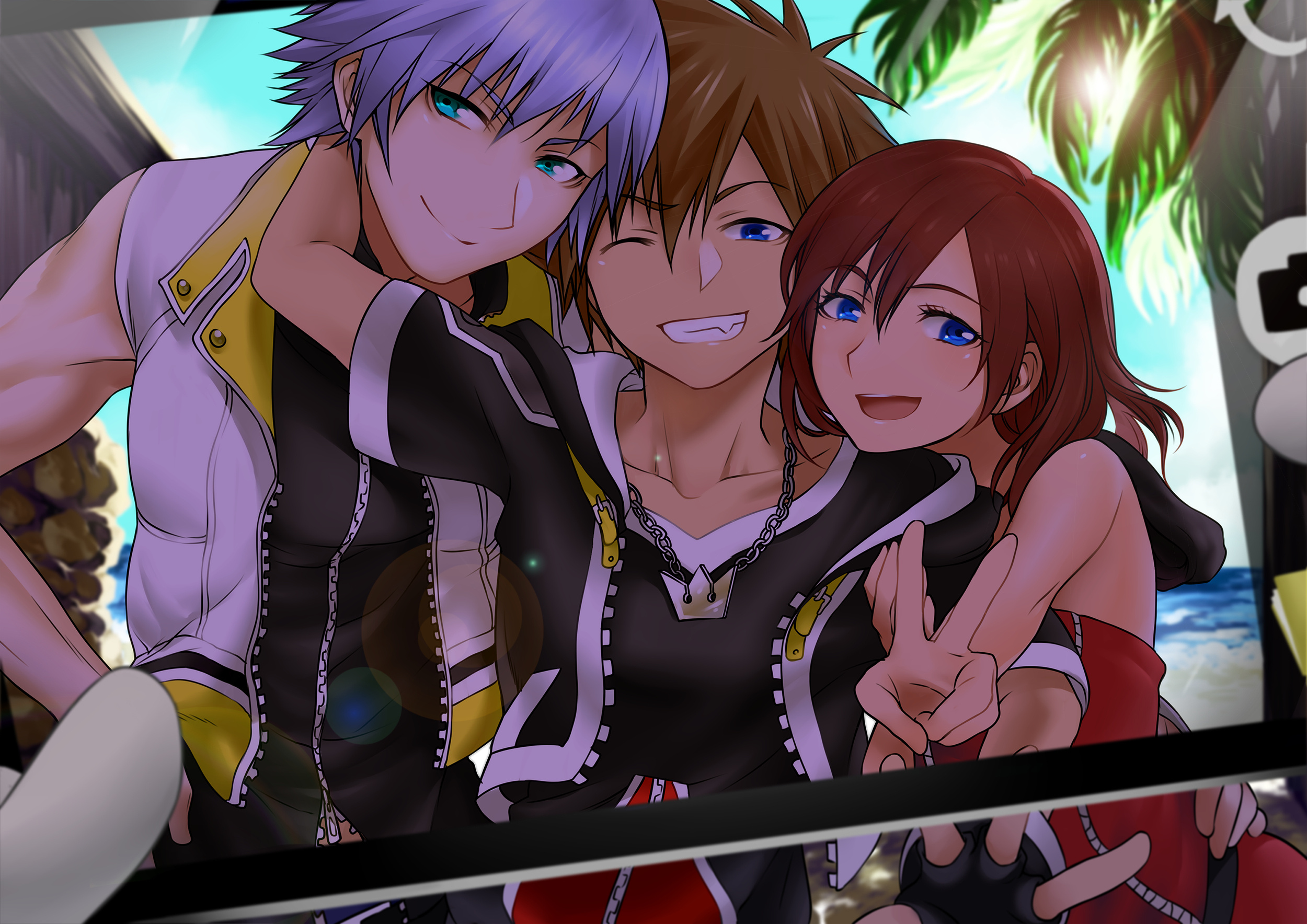 Kingdom Hearts II, Kairi's journey, Anime art, Memorable scenes, 2500x1770 HD Desktop