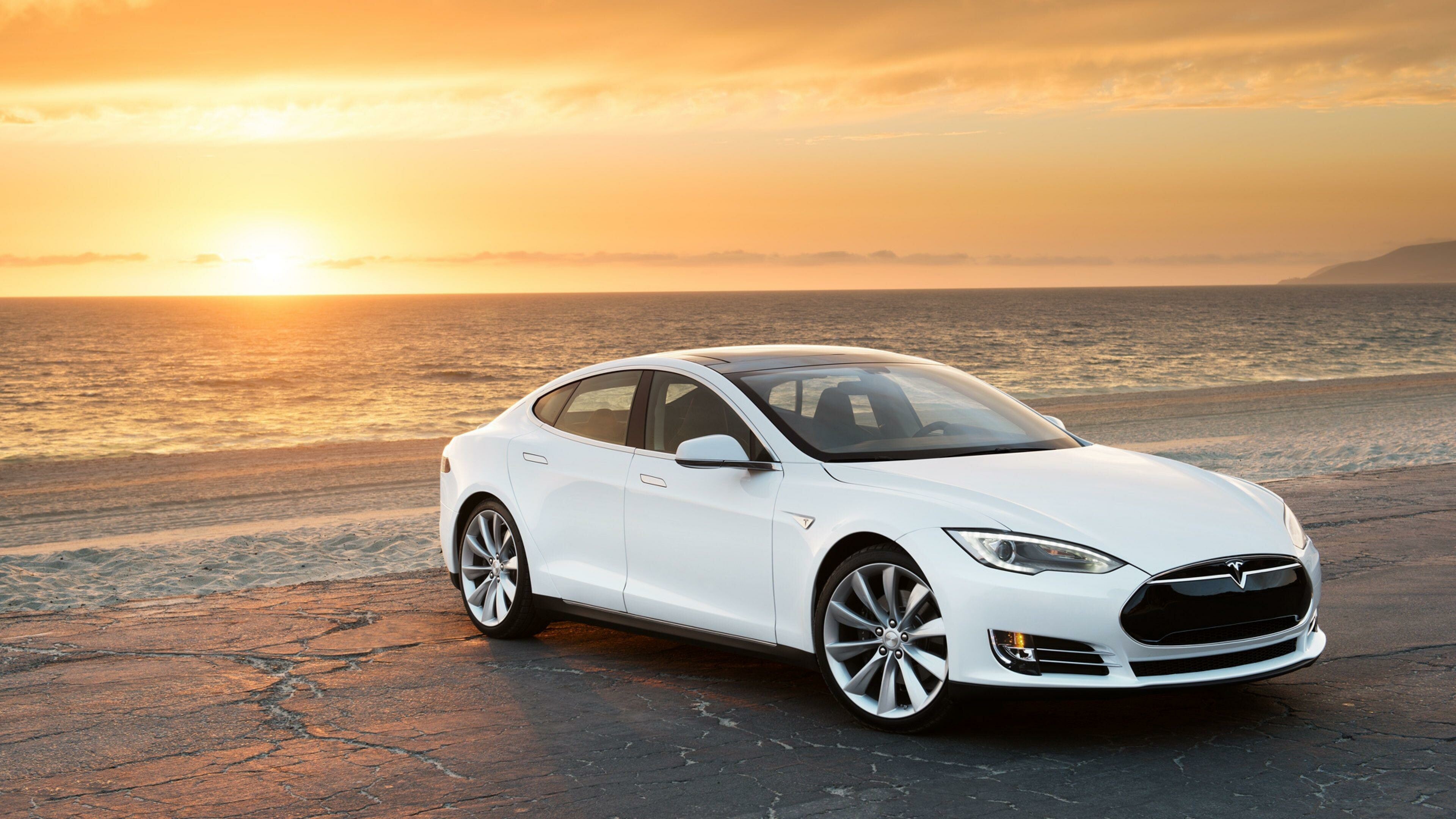 Tesla Auto, Desktop wallpapers, Electric vehicle, Cutting-edge technology, 3840x2160 4K Desktop