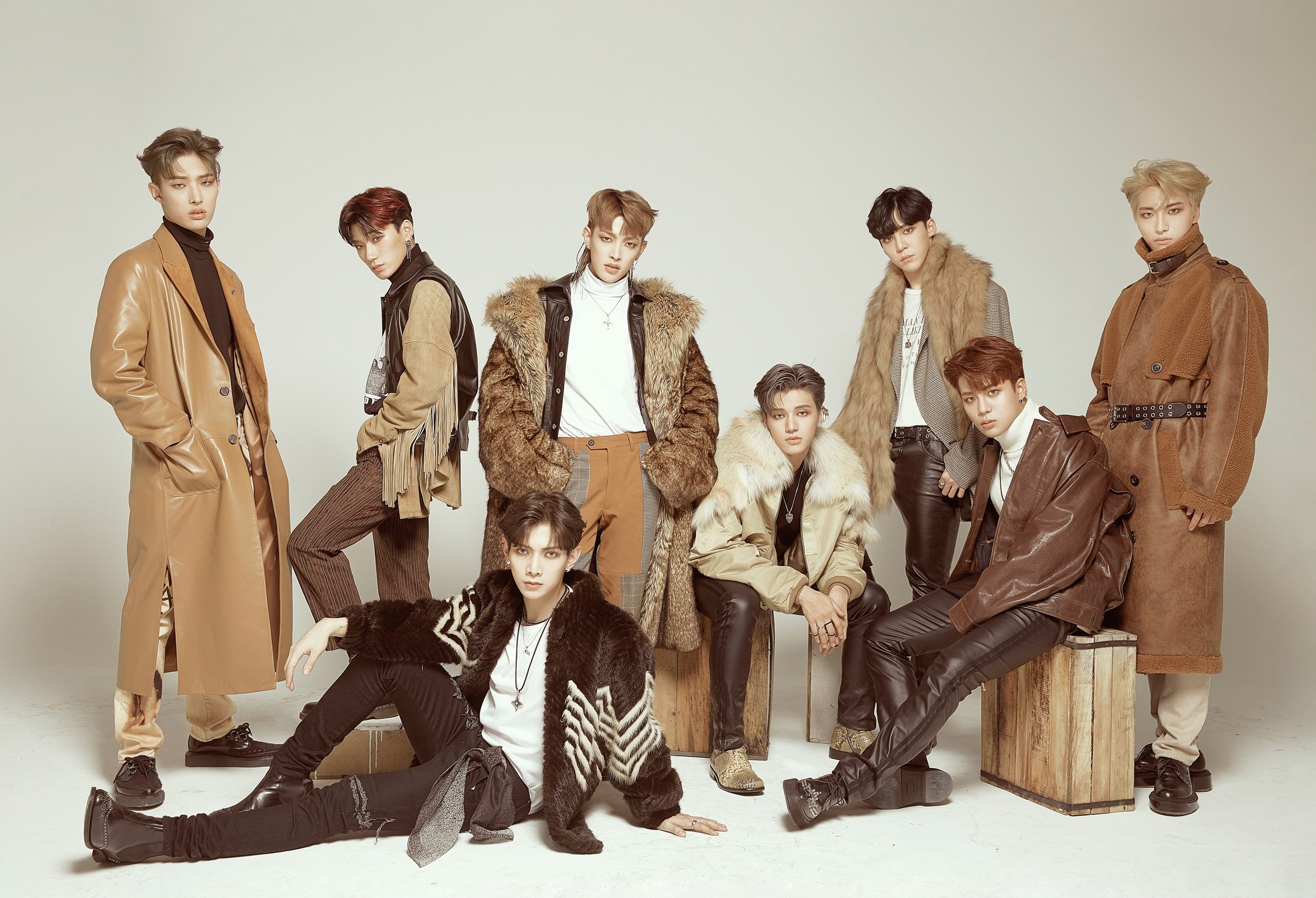 ATEEZ, A day with ATEEZ, Dazed, 3000x2050 HD Desktop