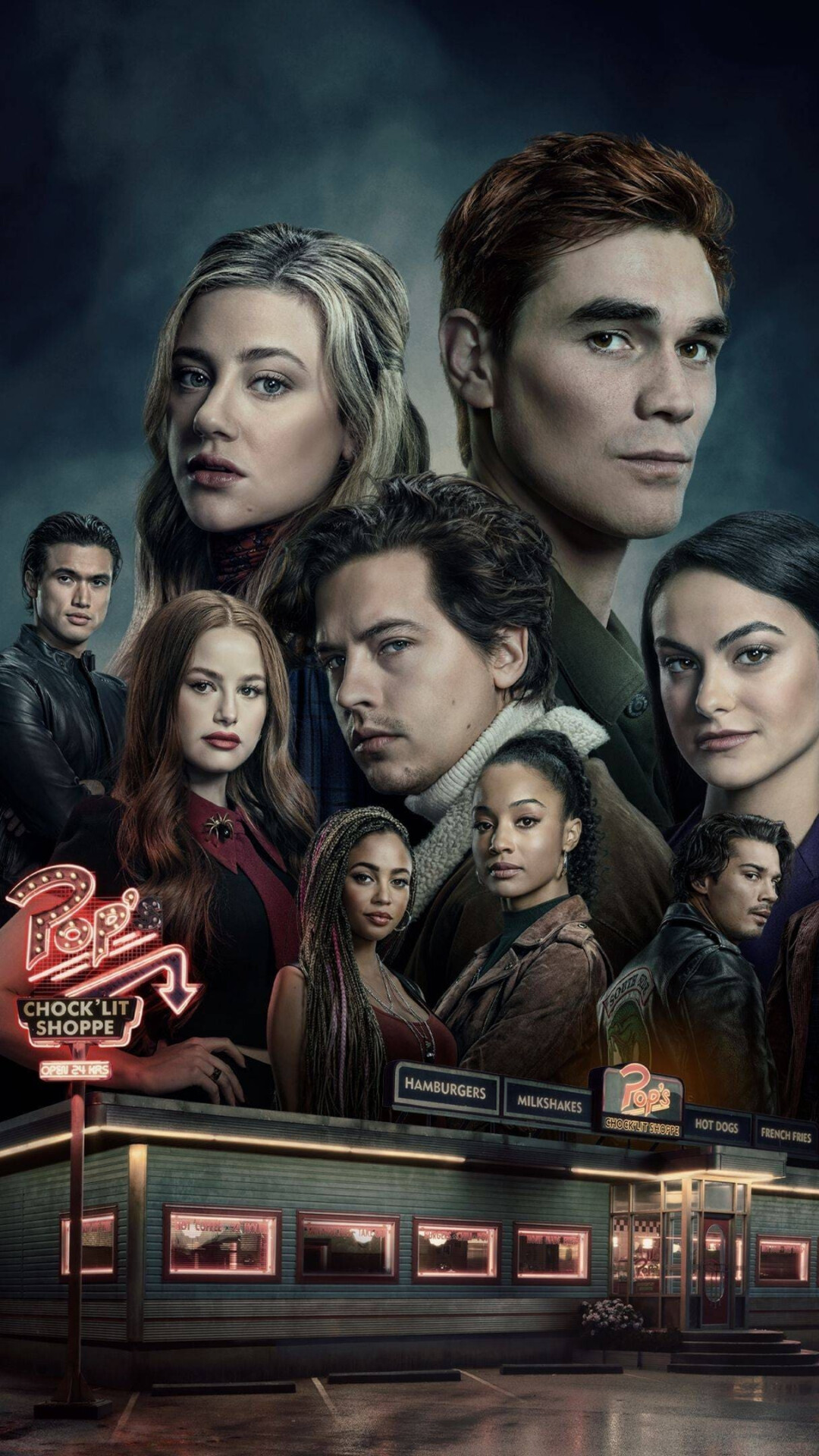 Riverdale, TV series, Intricate plotlines, Suspenseful moments, 1080x1920 Full HD Phone