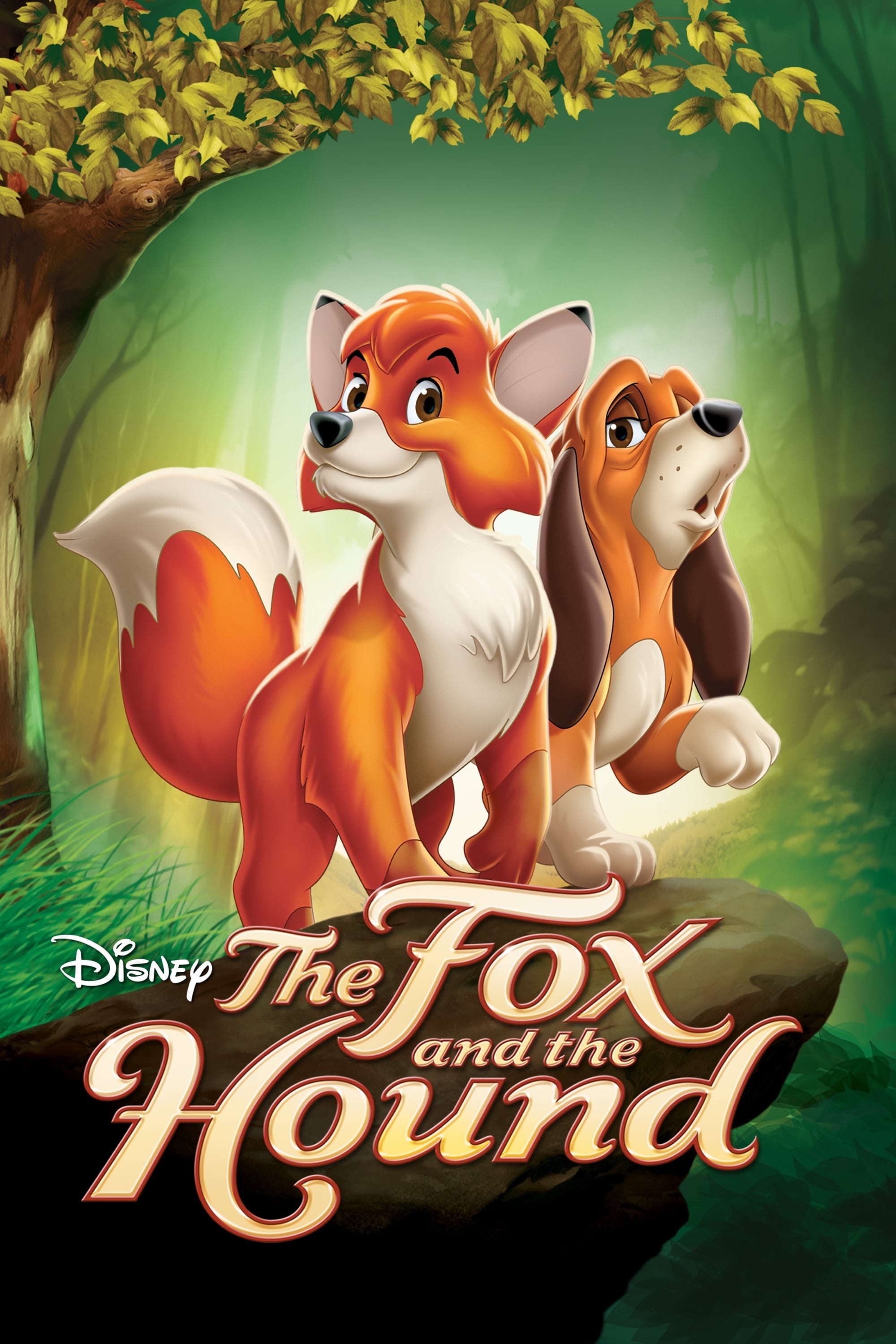 The Fox and the Hound, Vintage posters, Classic film, The Movie Database, 2000x3000 HD Phone