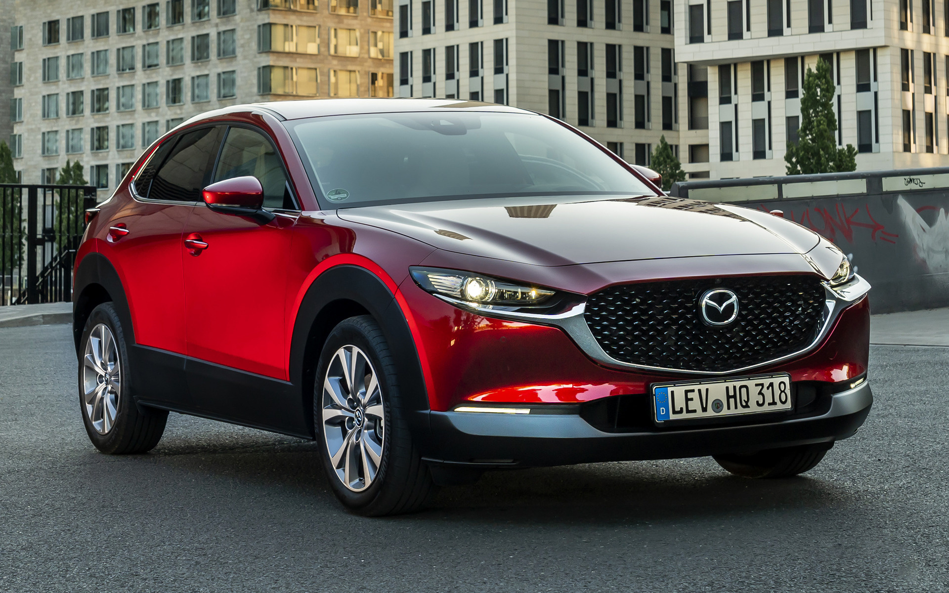 Mazda CX-30, Sporty crossover, Stylish design, High-resolution images, 1920x1200 HD Desktop