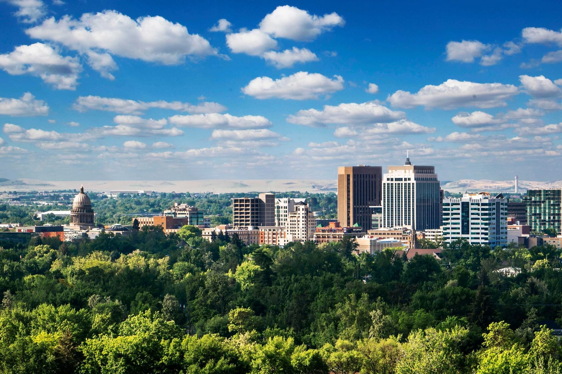 Downtown Boise, Hotel 43, Travels, Boise, 1920x1280 HD Desktop