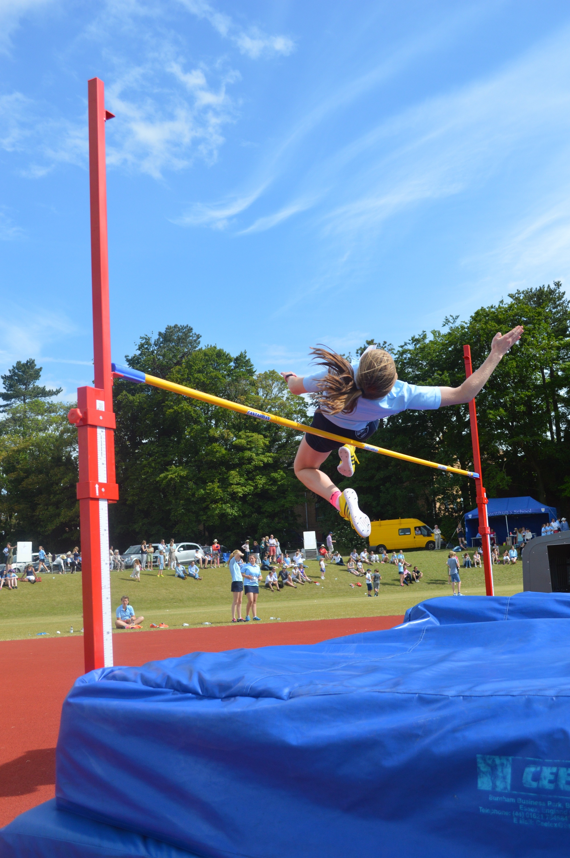 St. Swithun's School pupil, National high jump record, Prep championships, 2000x3010 HD Phone