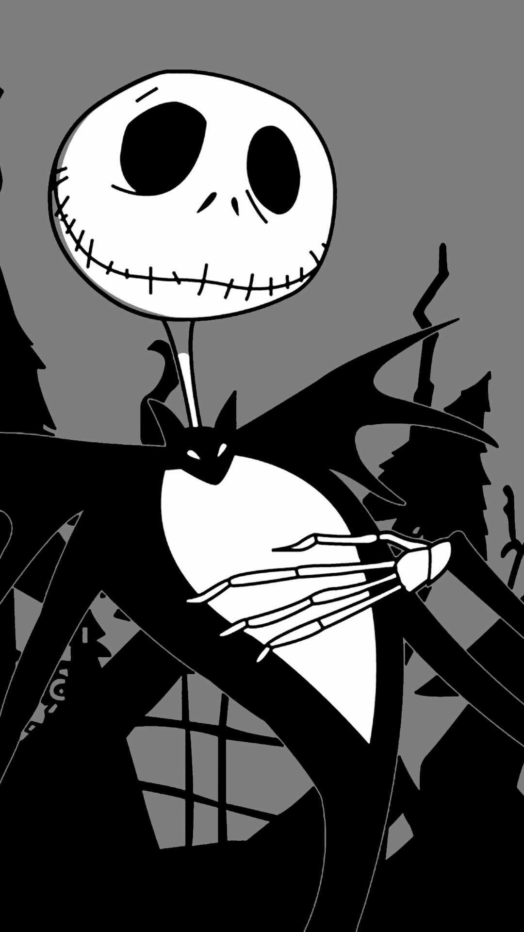 The Nightmare Before Christmas, Jack Skellington, Spooky holiday, Twisted imagination, 1080x1920 Full HD Phone