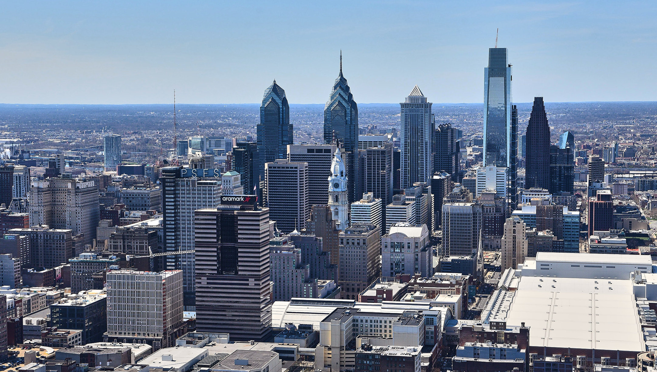 Philly Skyline, Philly's brand new, PW Philadelphia Weekly, 2170x1230 HD Desktop