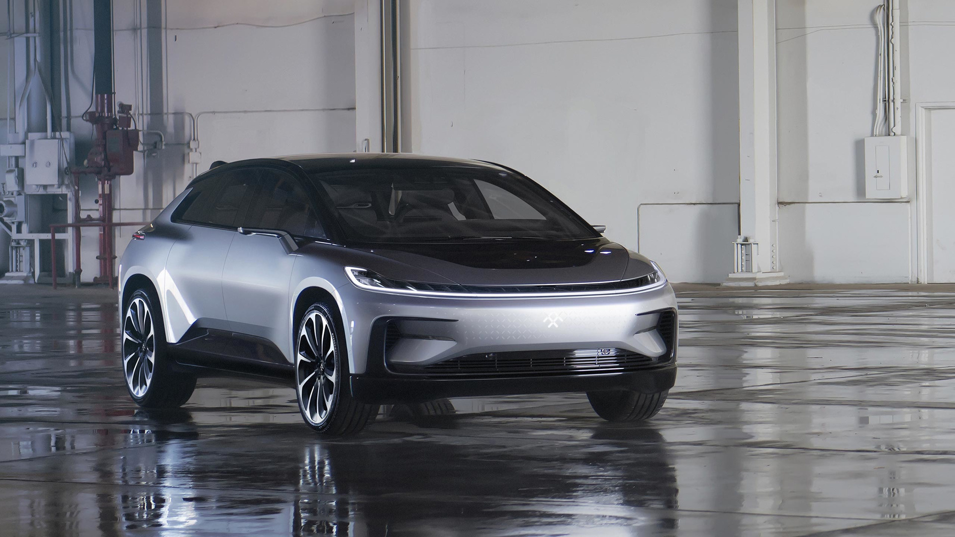 Faraday Future FF91, Luxury electric car, Cutting-edge technology, High performance, 1920x1080 Full HD Desktop