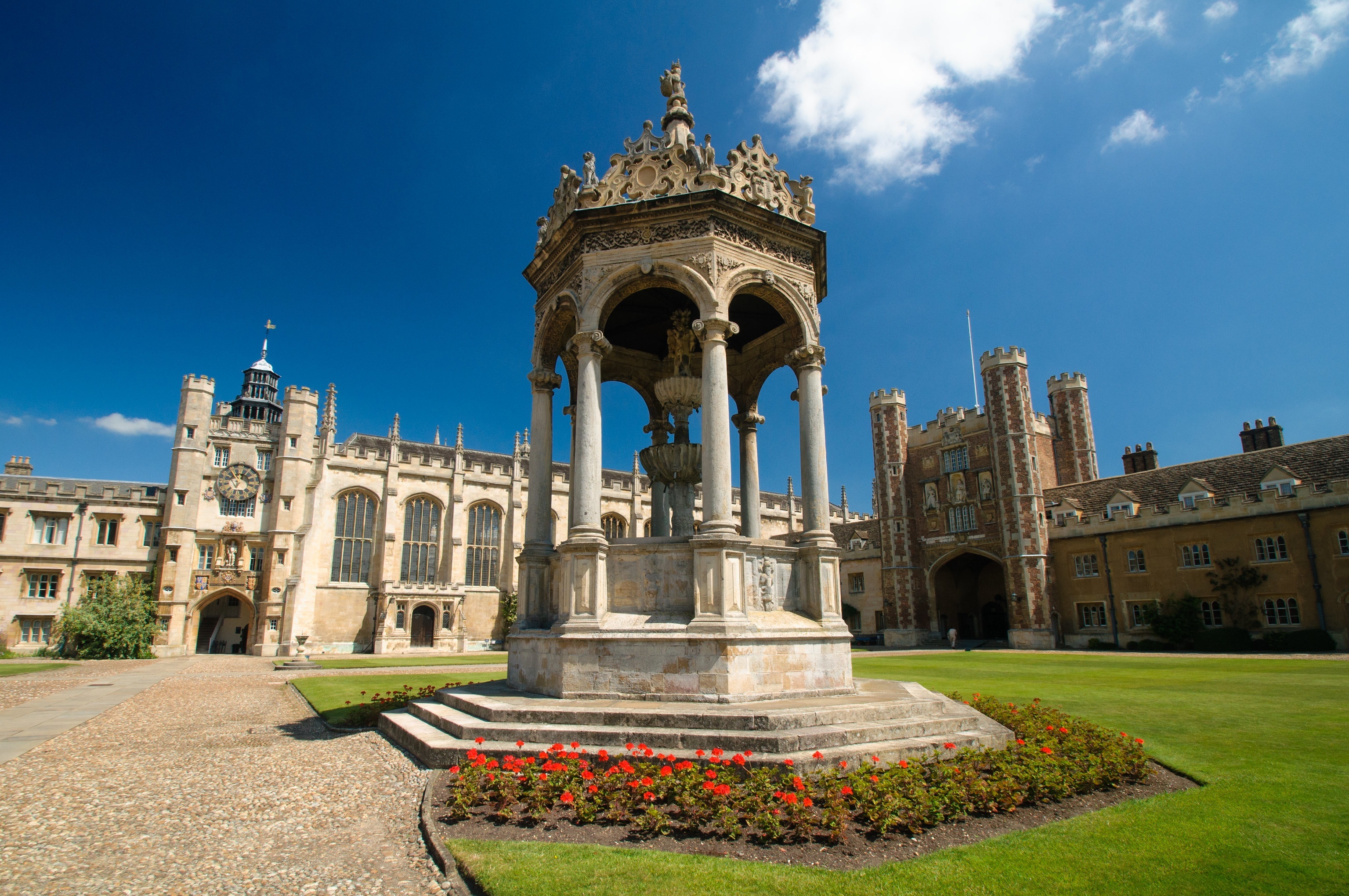 Trinity College, Cambridge University, England, Prestigious institution, 3080x2040 HD Desktop