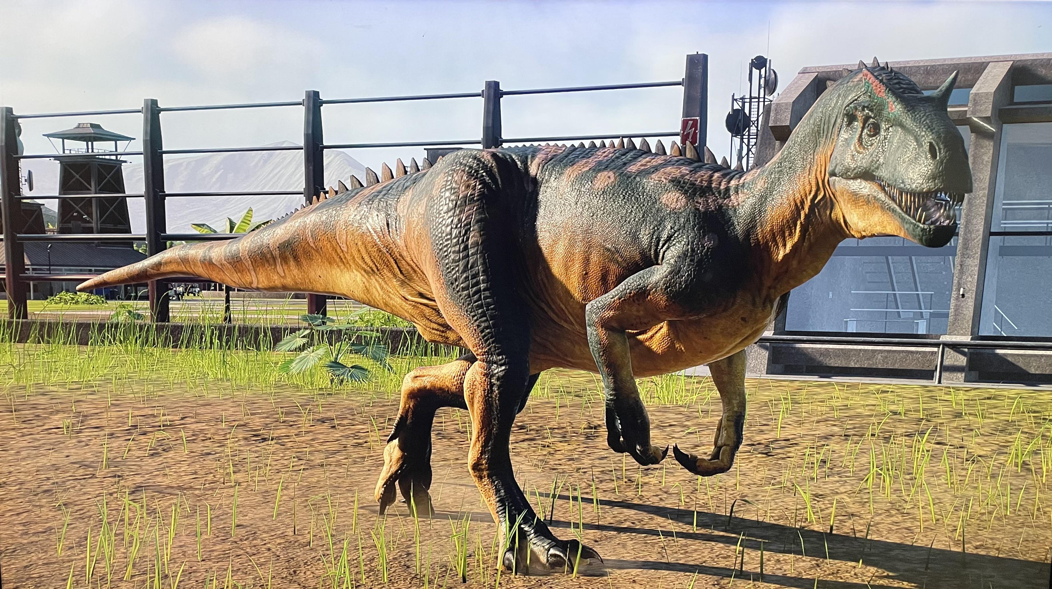 Allosaurus, Mangrove forest, Favourite creature, Jurassic World Evolution, 3680x2070 HD Desktop