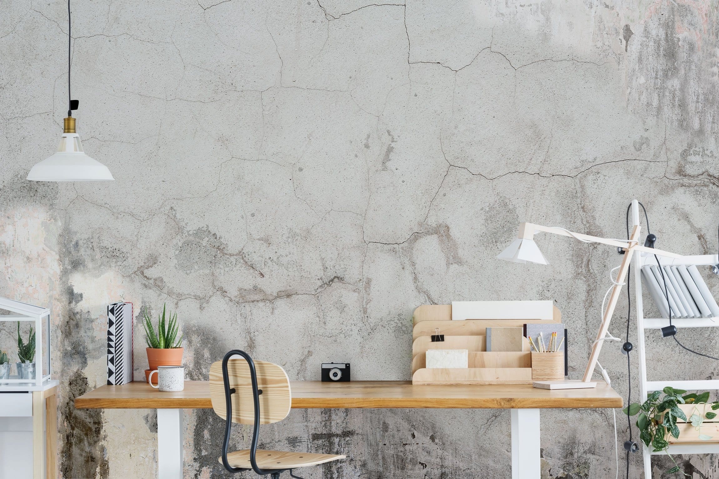Cracked wall, Industrial Style Wallpaper, 2300x1540 HD Desktop