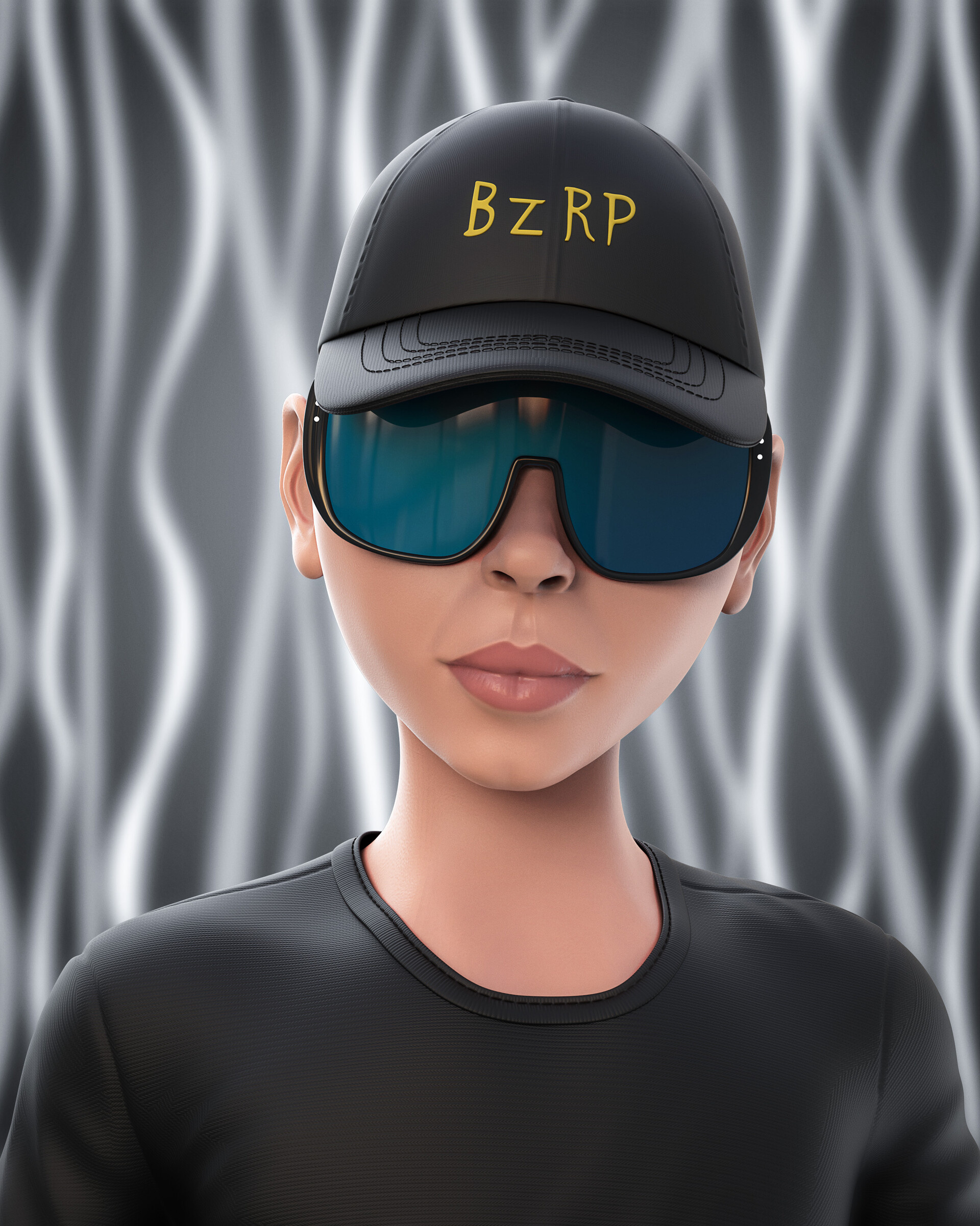 Bizarrap, Fan art, 3d, 1920x2400 HD Phone