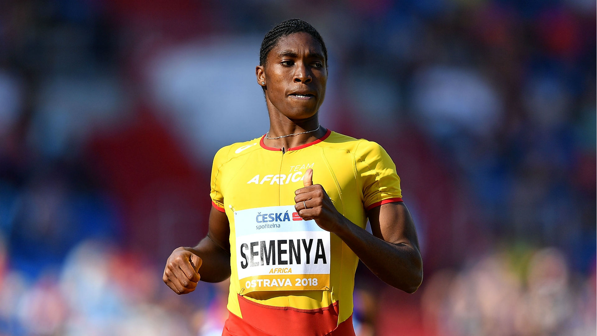 Ostrava 2018, Caster Semenya Wallpaper, 1920x1080 Full HD Desktop