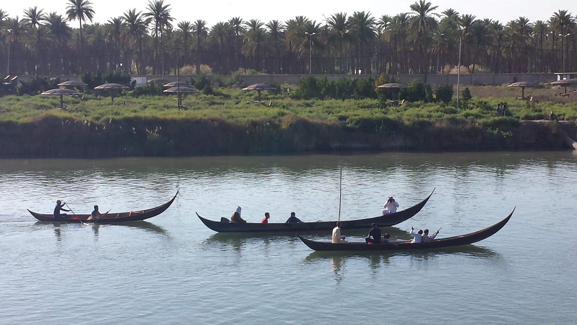 The Euphrates River, UCL Nahrein network, June 2019 tours, Discover Iraq, 1920x1080 Full HD Desktop