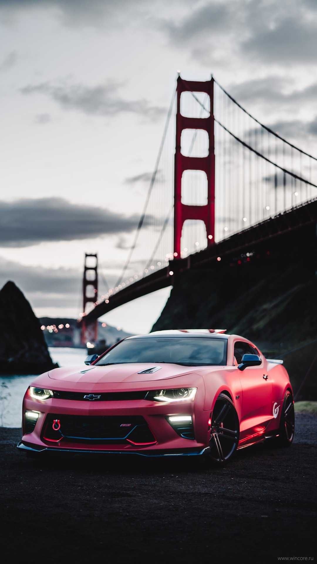 Chevrolet Camaro, Smoke wallpaper, Unique aesthetic, Bold styling, 1080x1920 Full HD Phone