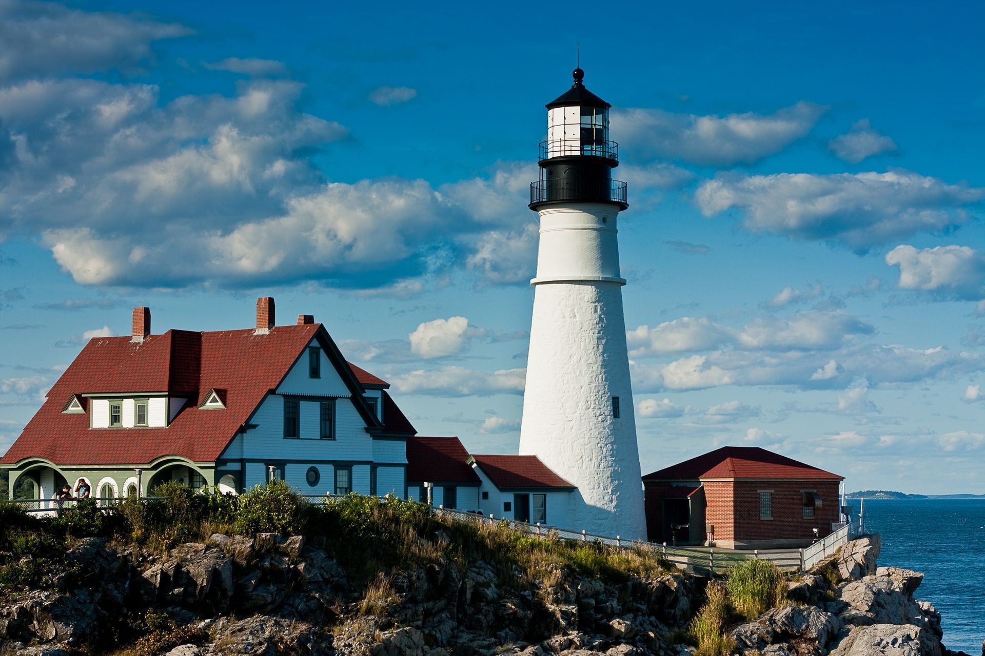 Portland Head Light, Maine Wallpaper, 1920x1280 HD Desktop