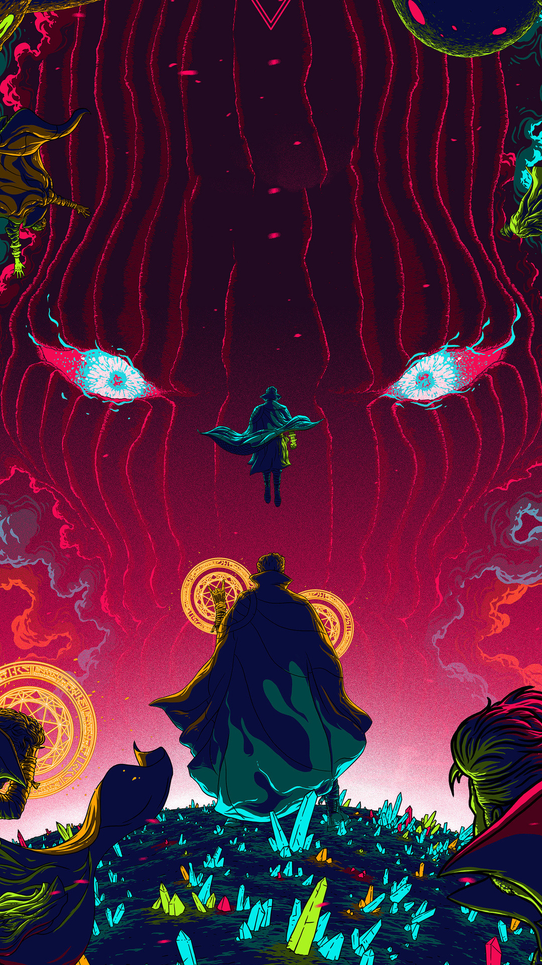 Doctor Strange, Movie art, iPhone wallpapers, 1080x1920 Full HD Phone