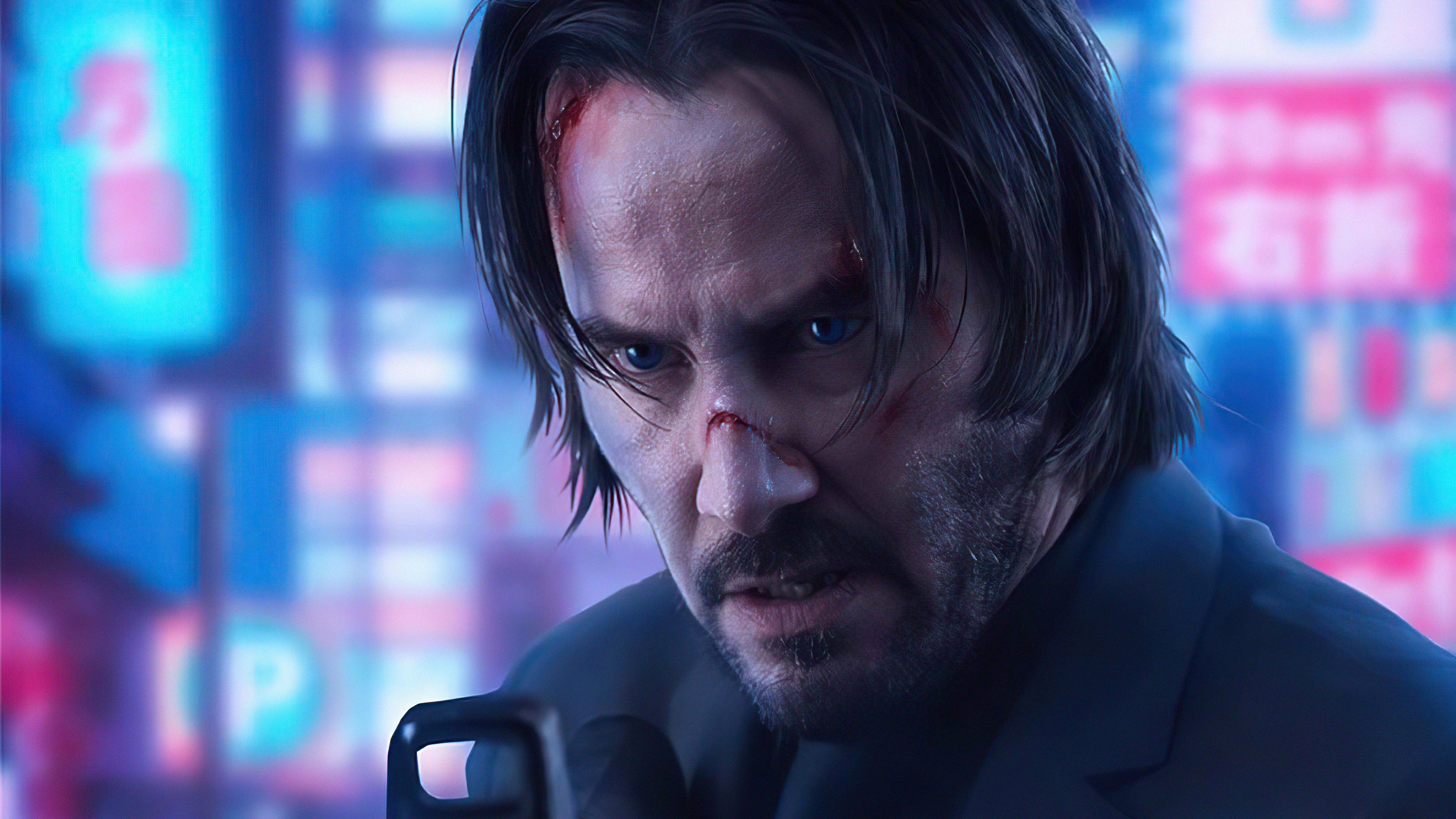 John Wick movie, 4K HD, Stunning wallpapers, Impressive visuals, 3840x2160 4K Desktop