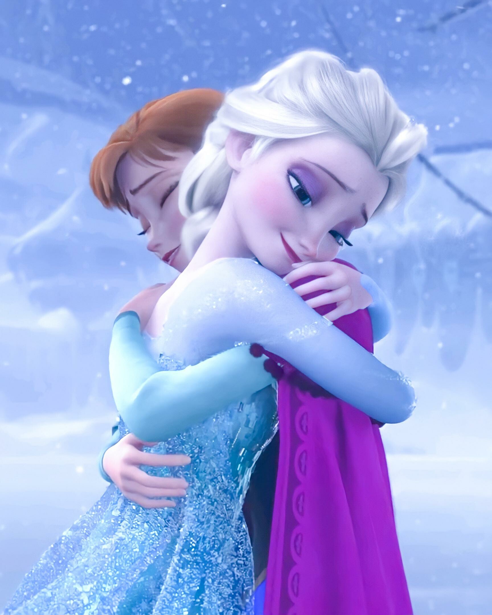 Frozen, Hugs Wallpaper, 1730x2160 HD Phone