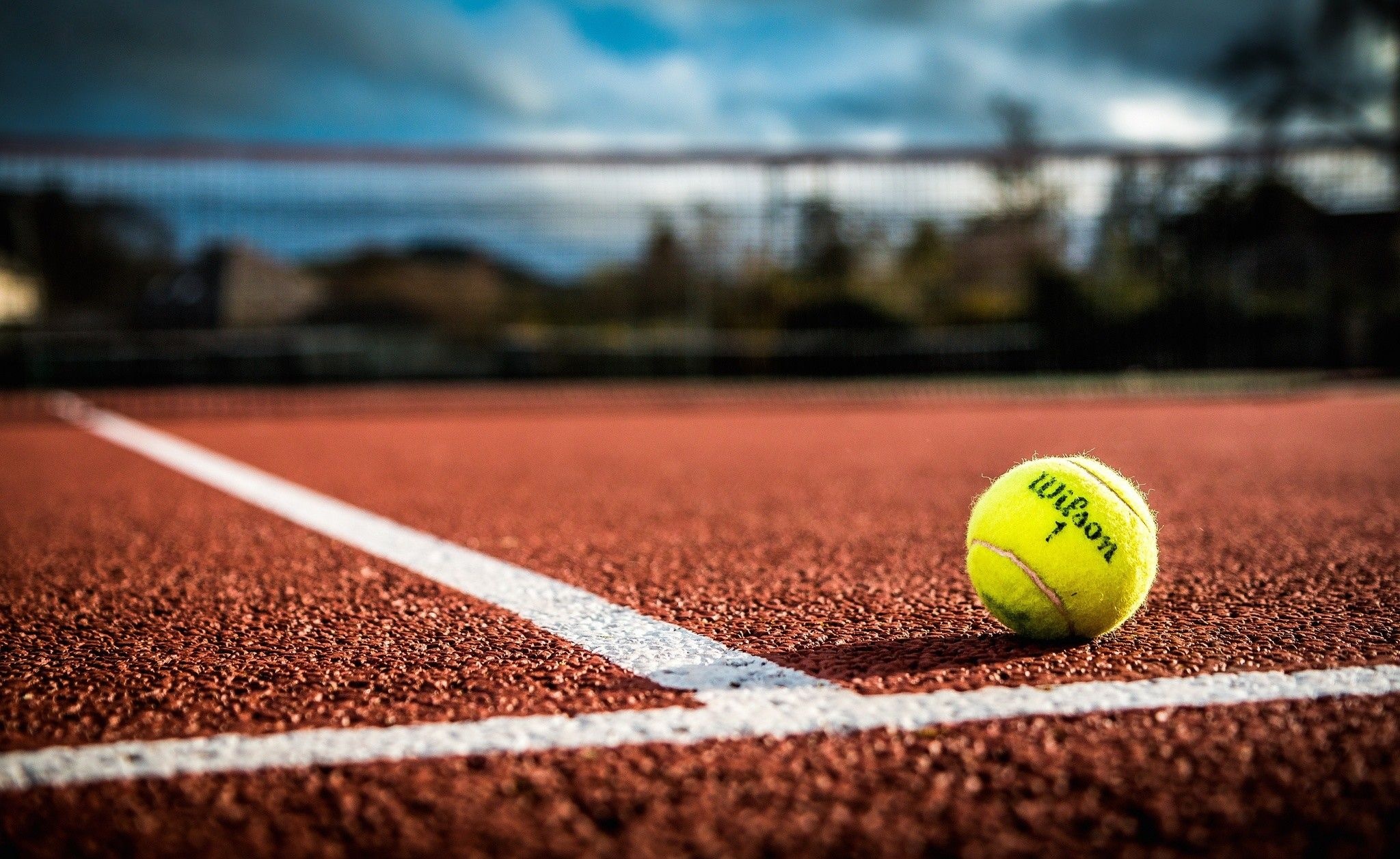 Tennis ball, Sports, Playtime, Healthy lifestyle, 2050x1260 HD Desktop