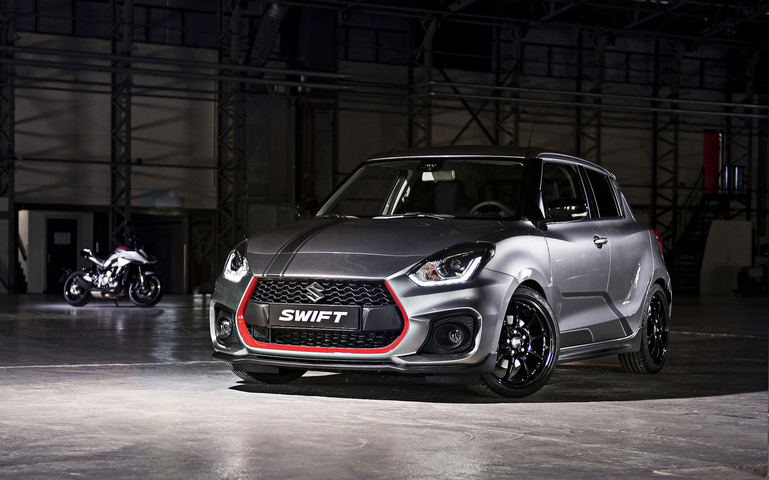 Suzuki Swift, Katana inspiration, Sporty elegance, Dynamic performance, 2560x1600 HD Desktop