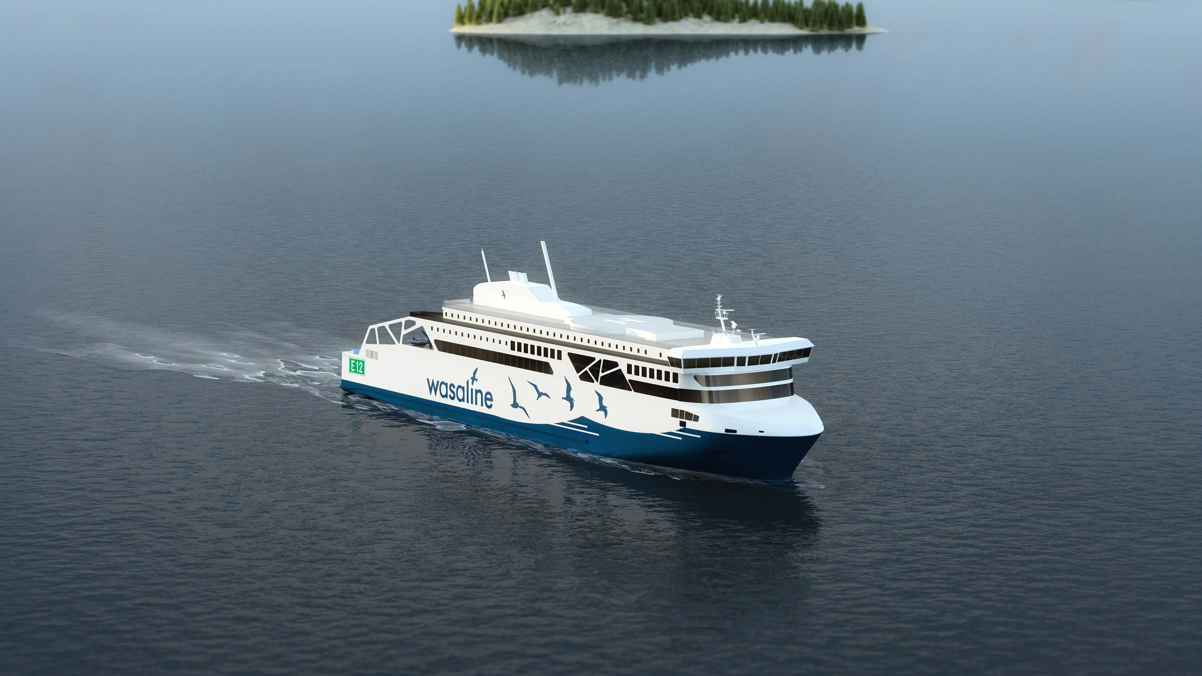 New ferry launch, Kvarken region, Travel connection, Scandinavian transport, 3840x2160 4K Desktop