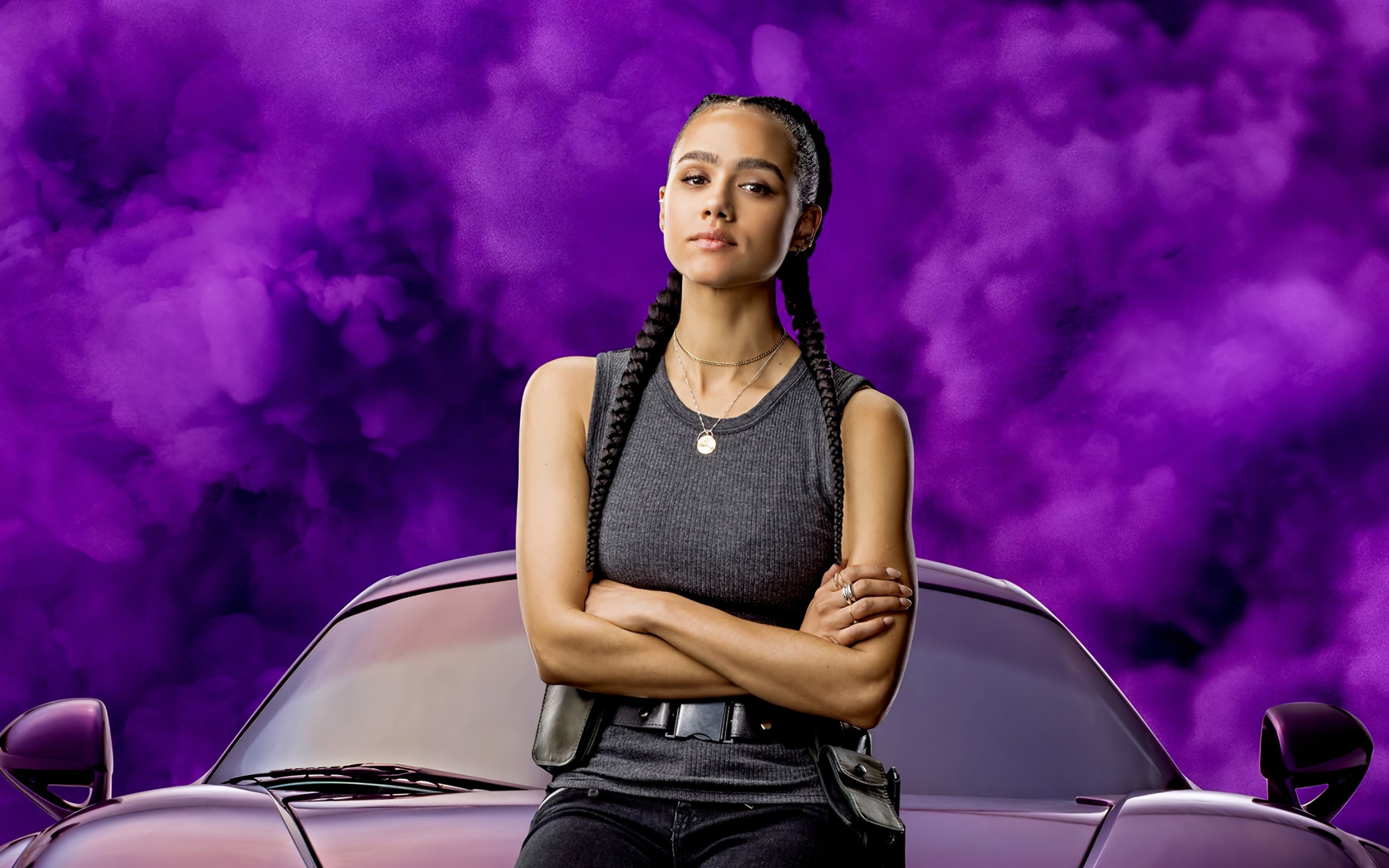 Fast and Furious 9, Nathalie Emmanuel Wallpaper, 2560x1600 HD Desktop
