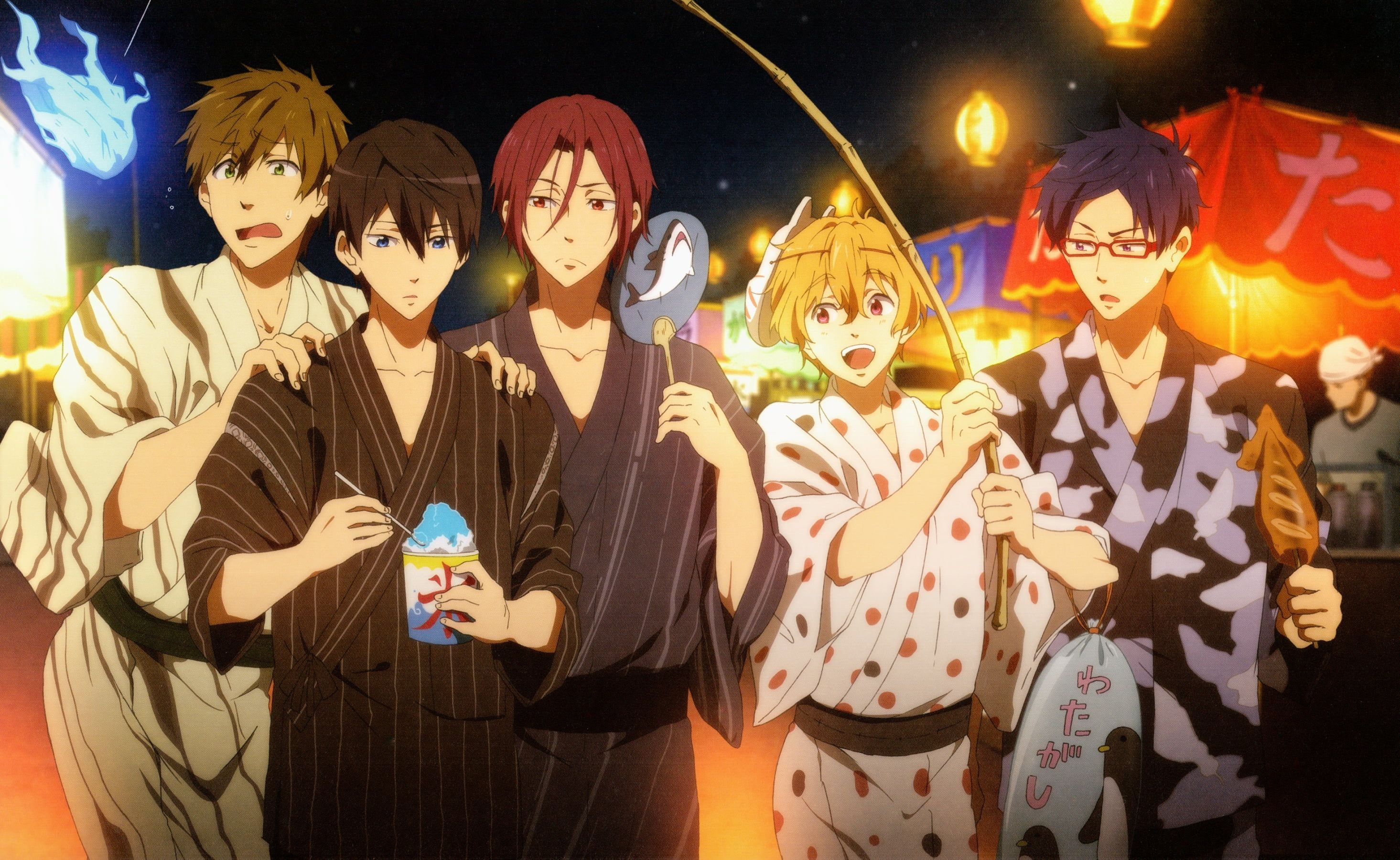 Free!, Anime, Anime boys, 2k wallpaper, 2930x1800 HD Desktop