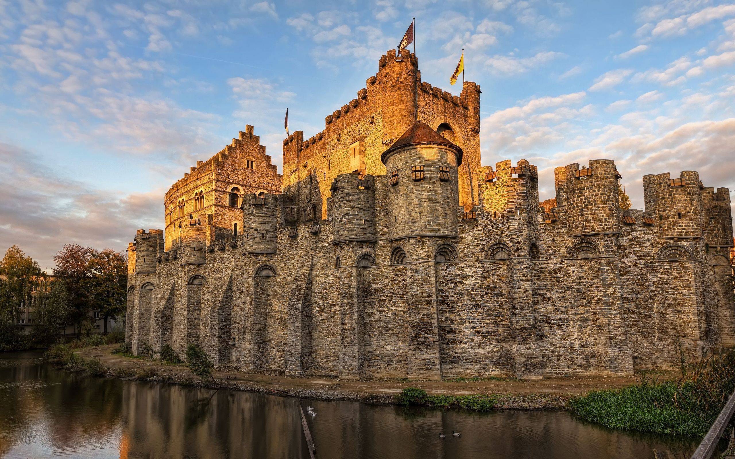 Gravensteen, Castles Wallpaper, 2560x1600 HD Desktop