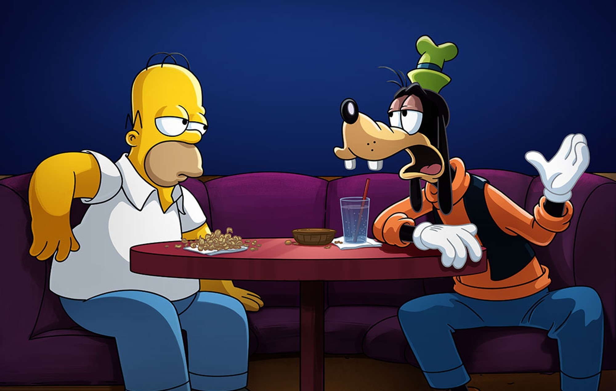 Homer Simpson, Goofy Wallpaper, 2000x1270 HD Desktop