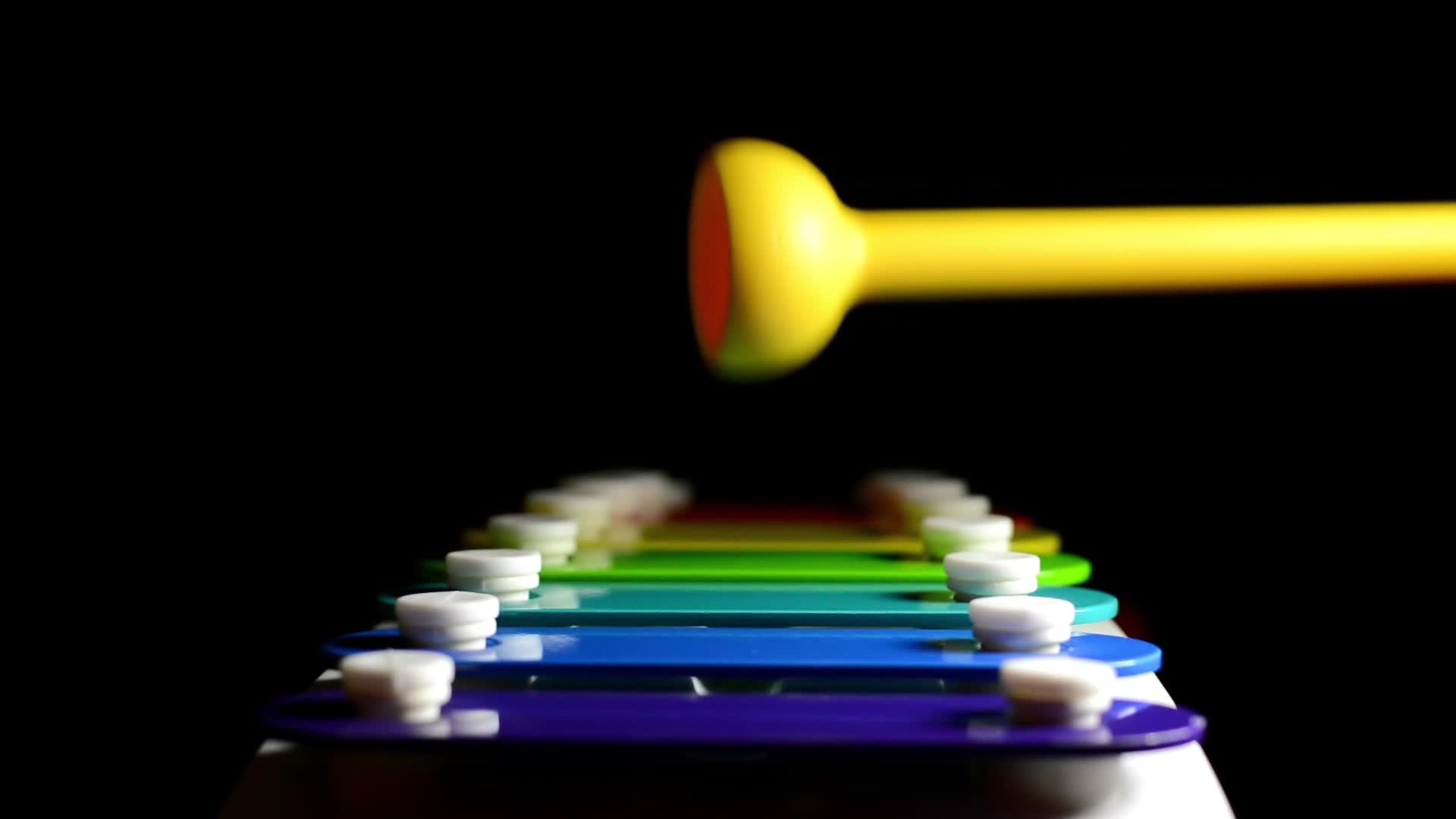 Xylophone stock footage, Melodic instrument, Visual rhythm, Creative inspiration, 1920x1080 Full HD Desktop