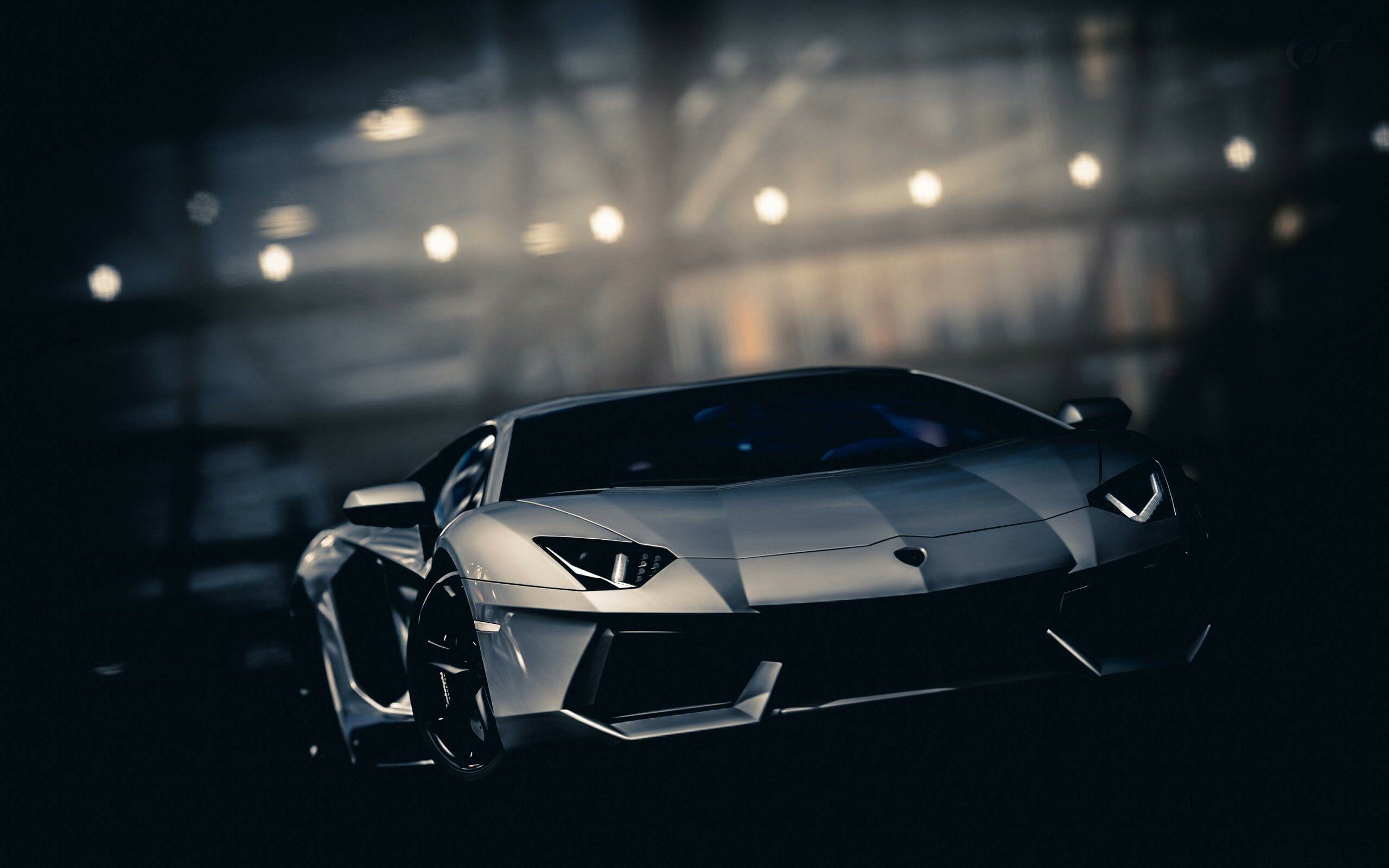 Lamborghini Auto, Dark and mysterious, Nighttime allure, Captivating presence, 2560x1600 HD Desktop