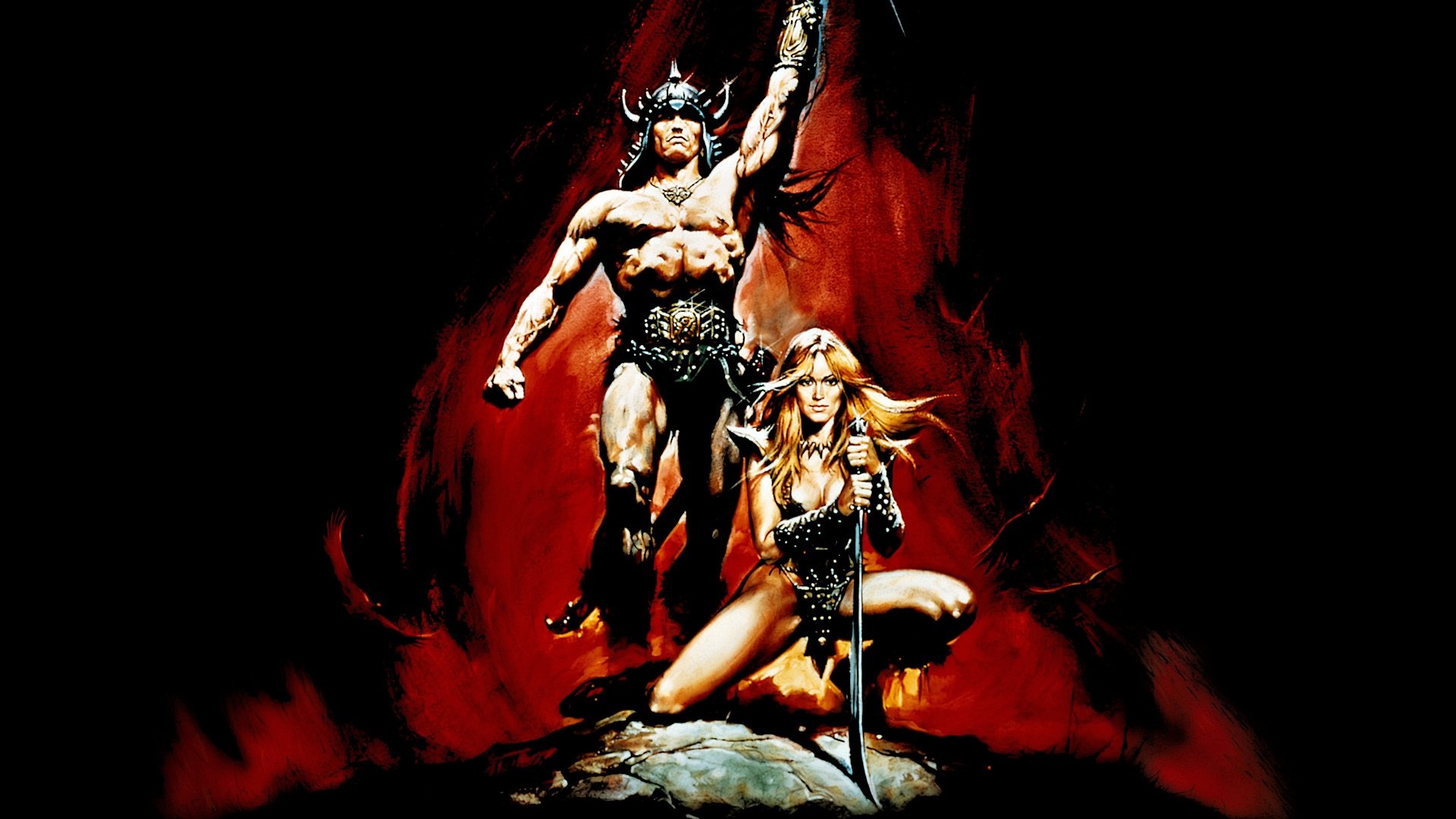 Conan the Barbarian, 1982, HD wallpapers, Iconic imagery, 1920x1080 Full HD Desktop