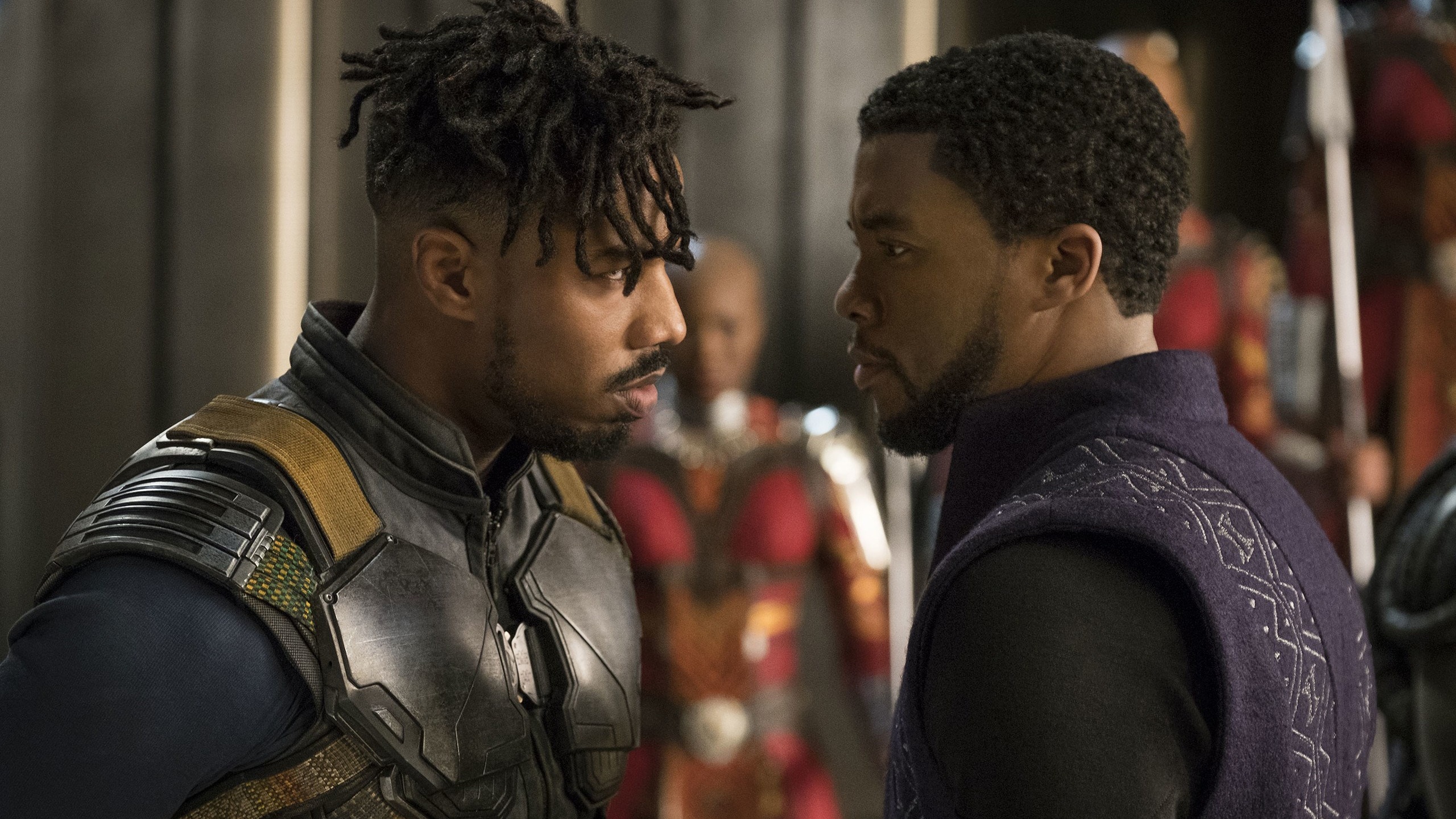 T'Challa, Black Panther movie, HD wallpapers, Film artwork, 2560x1440 HD Desktop