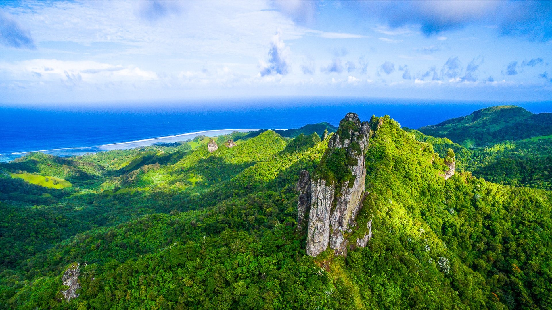 Te Rua Manga, Cook Islands Wallpaper, 1920x1080 Full HD Desktop