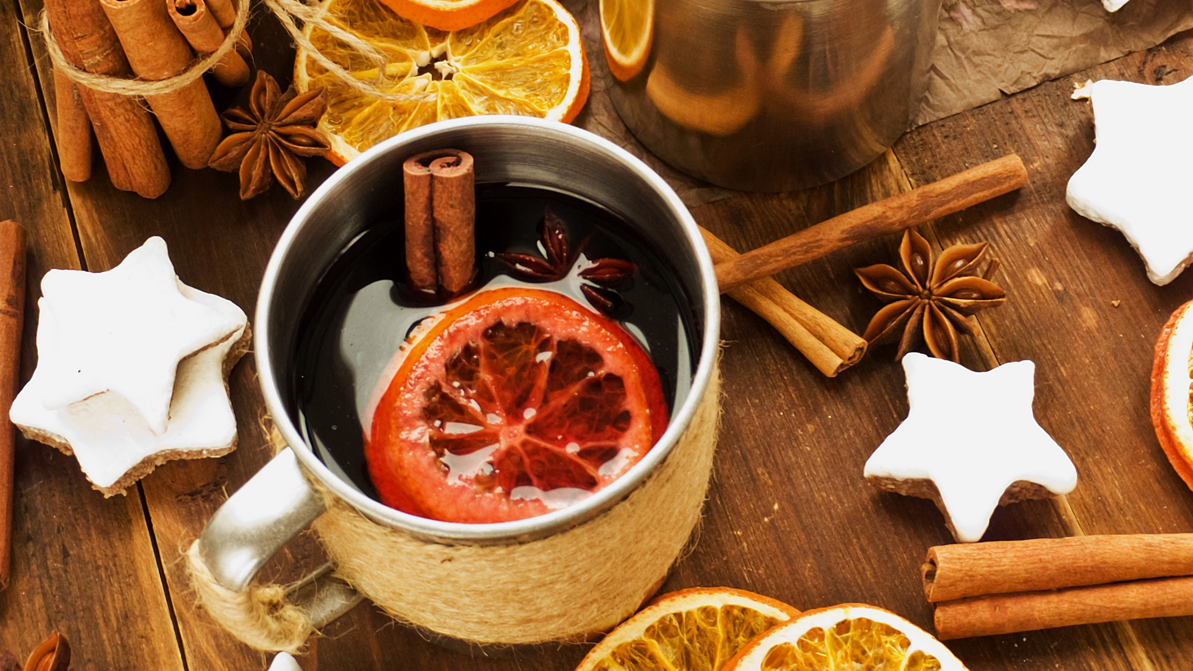 Anise spice, Fragrant flavor, Culinary ingredient, Christmas baking, 3840x2160 4K Desktop
