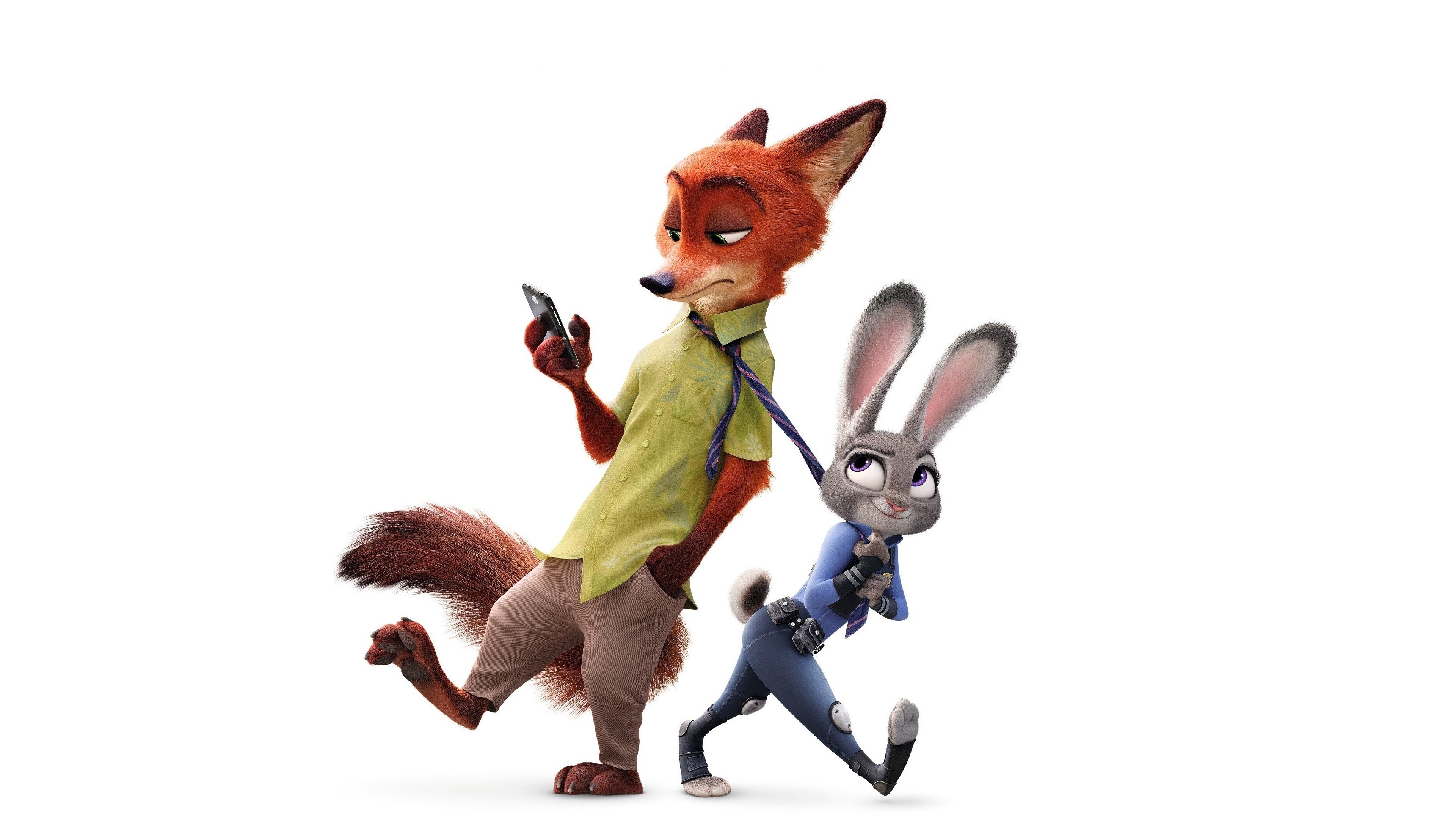 Zootopia movie wallpaper, 4K resolution, High-quality image, 3840x2160 4K Desktop