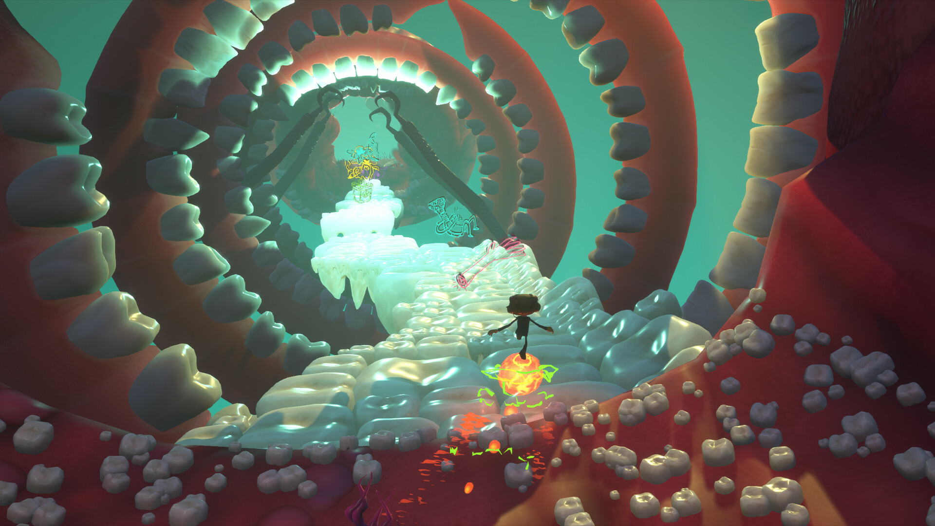 Psychonauts 2, Stunning wallpaper, Artistic masterpiece, Mind-bending adventure, 1920x1080 Full HD Desktop