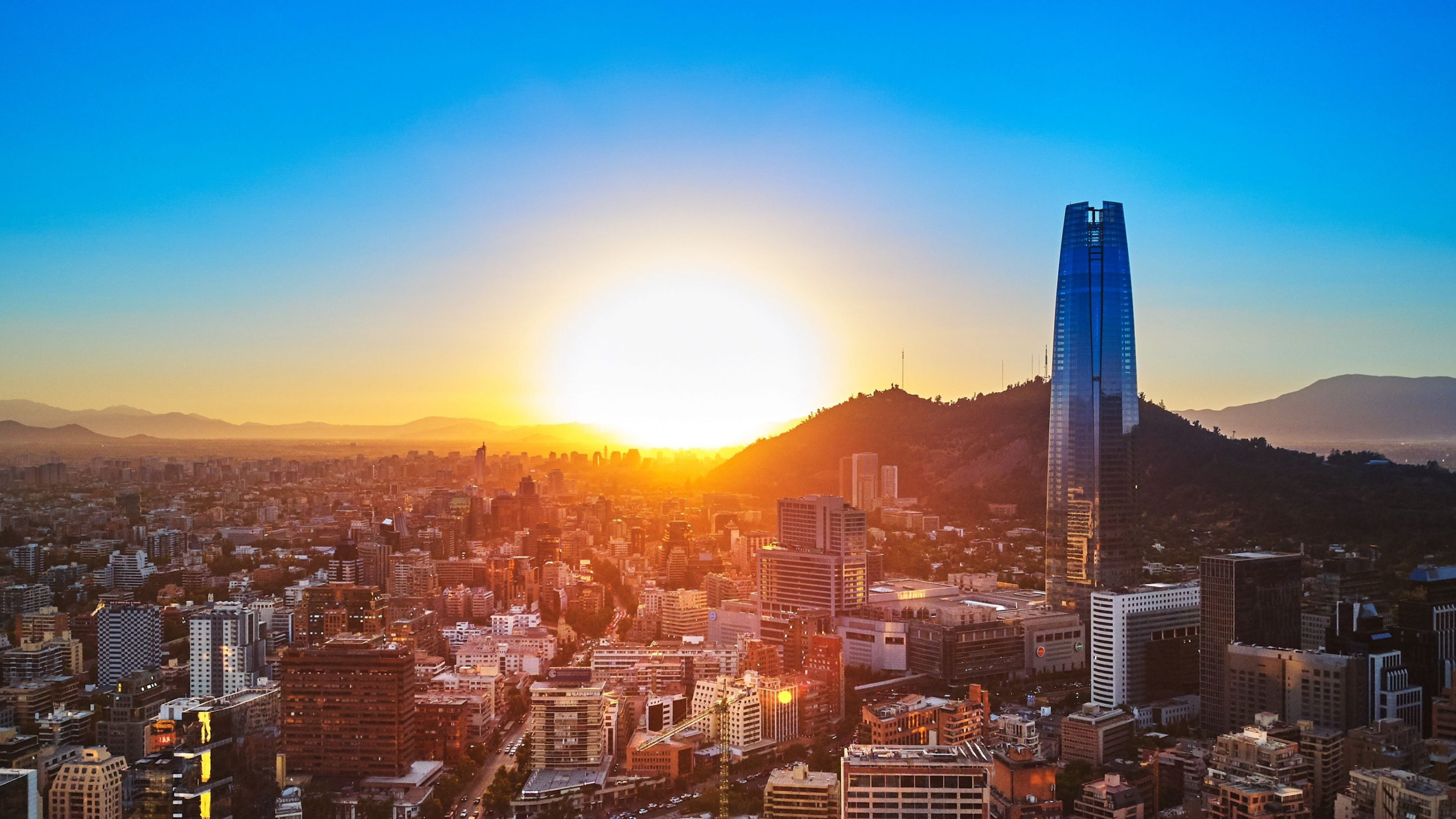 Santiago de Chile, Wallpapers, Backgrounds, 3560x2000 HD Desktop