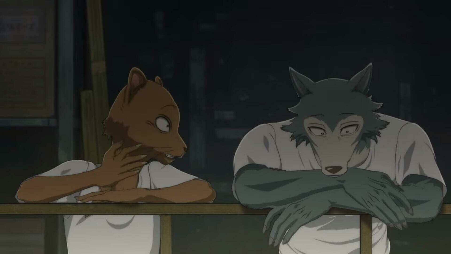 Legoshi and Kai, BEASTARS Wallpaper, 1920x1080 Full HD Desktop