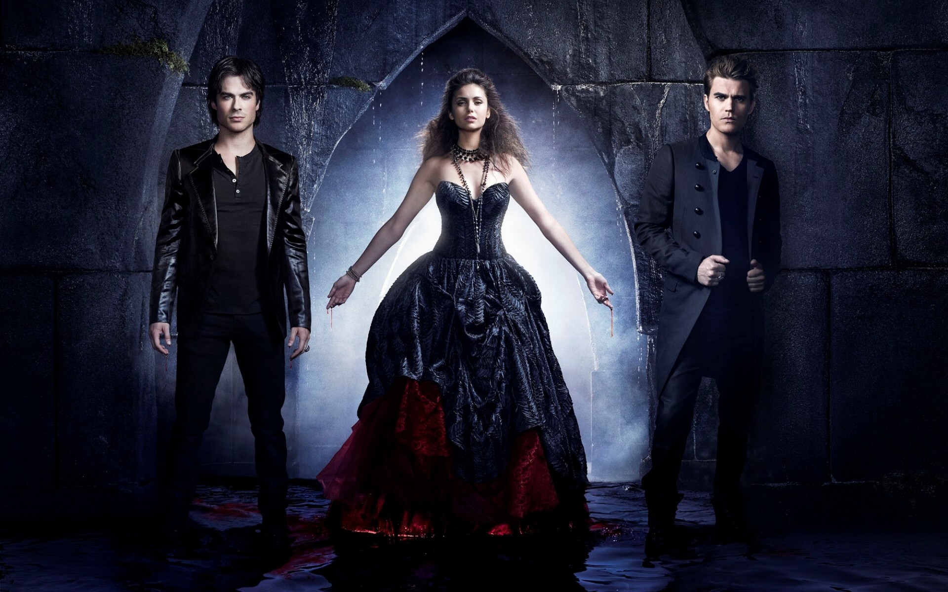 Vampire Diaries series, High definition wallpapers, Alluring aesthetics, Fantasy realm, 1920x1200 HD Desktop